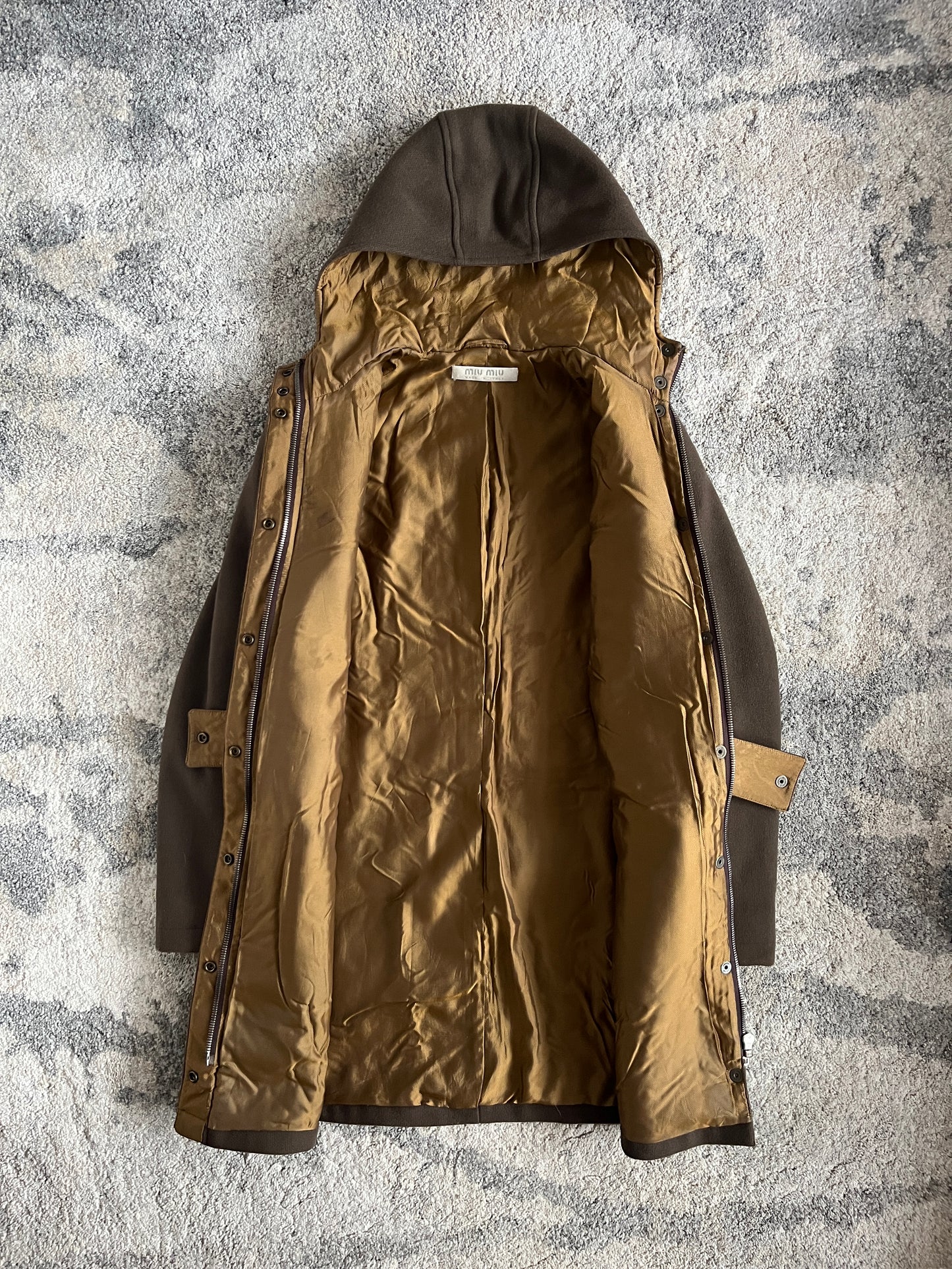Miu Miu FW1999 wool long coat