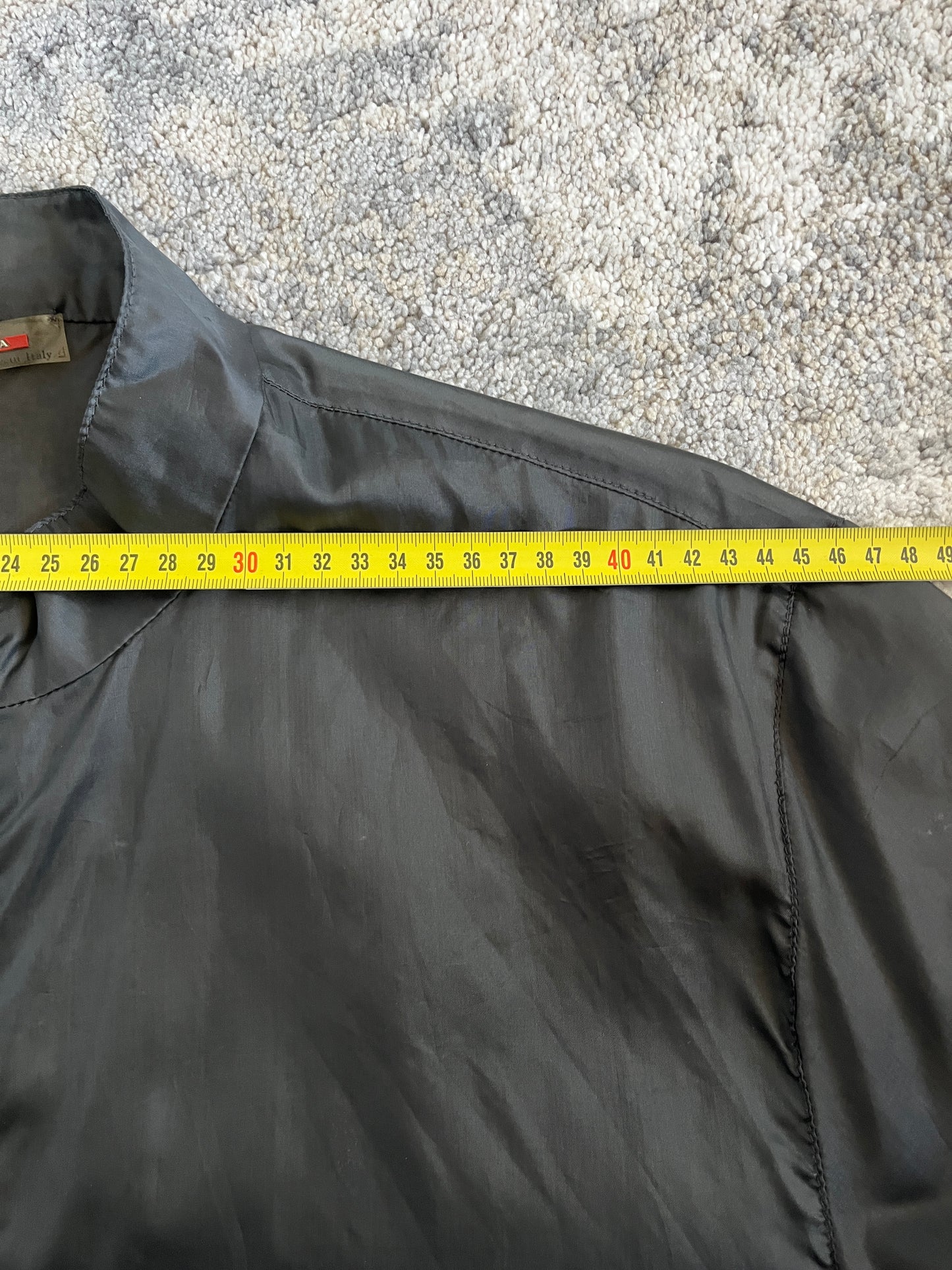 Prada SS1999 nylon transparent convertible jacket