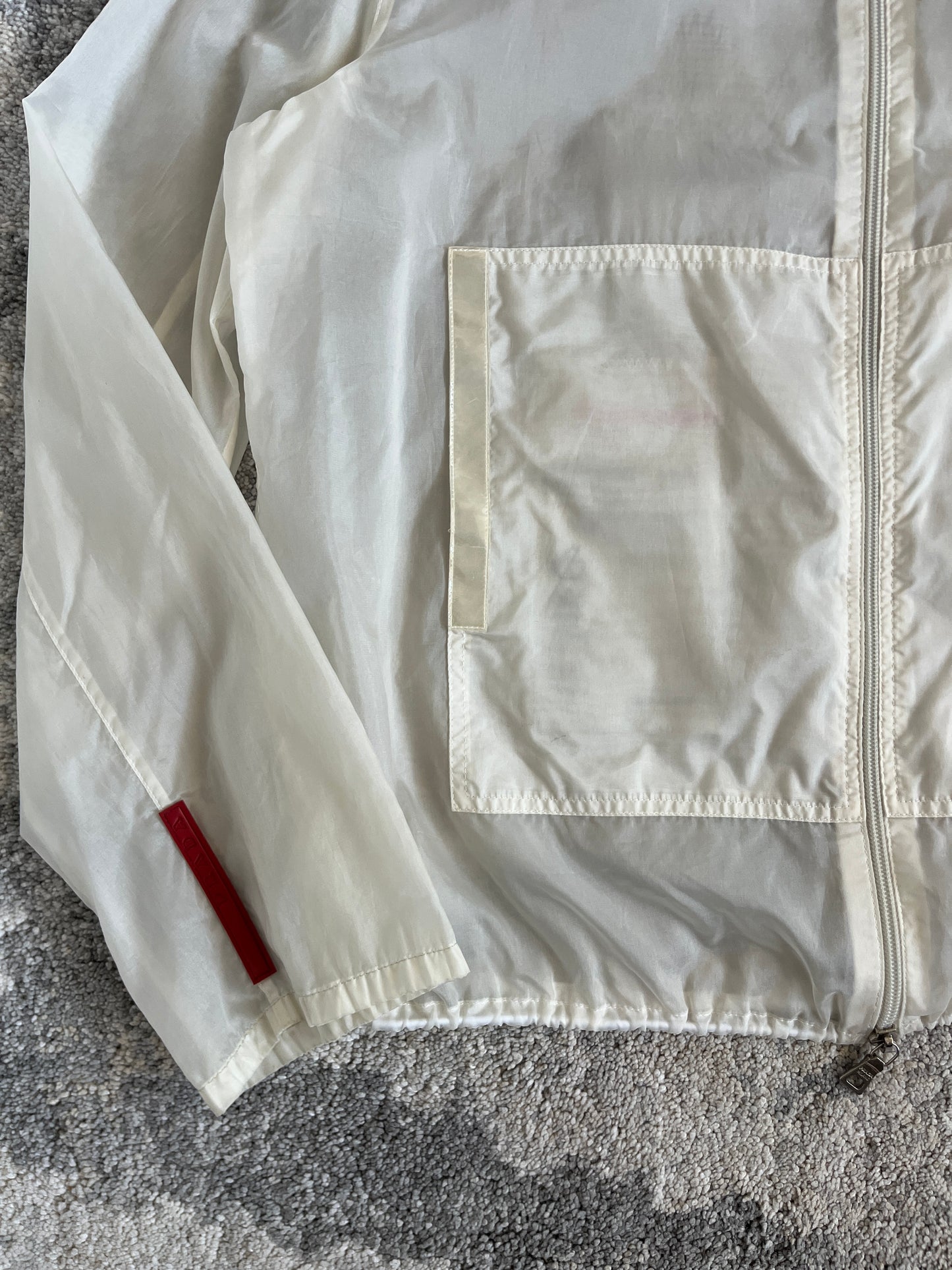 Prada SS1999 nylon transparent jacket