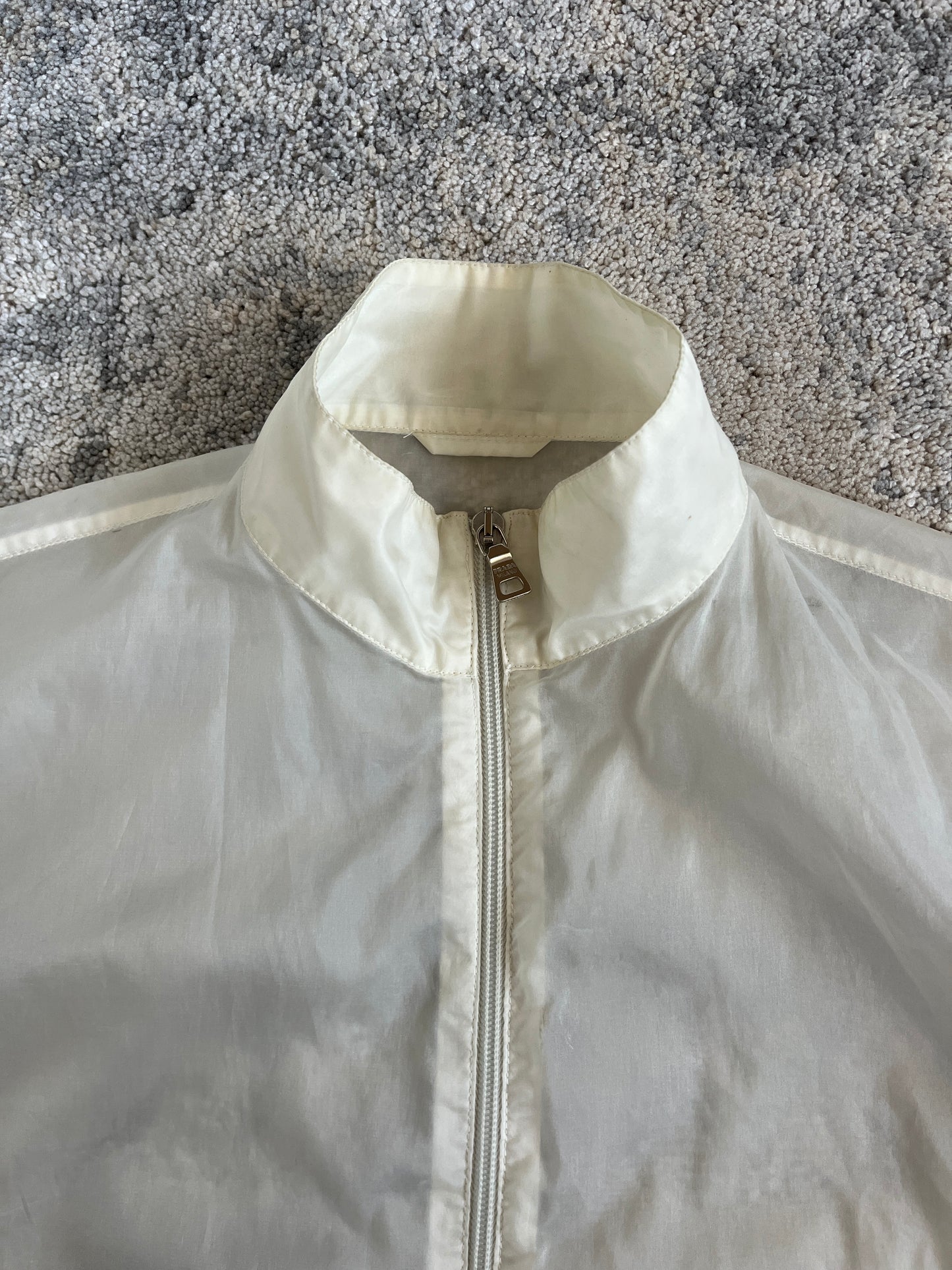 Prada SS1999 nylon transparent jacket