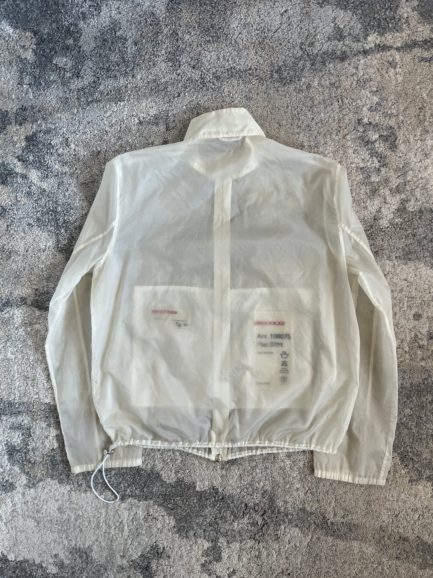 Prada SS1999 nylon transparent jacket