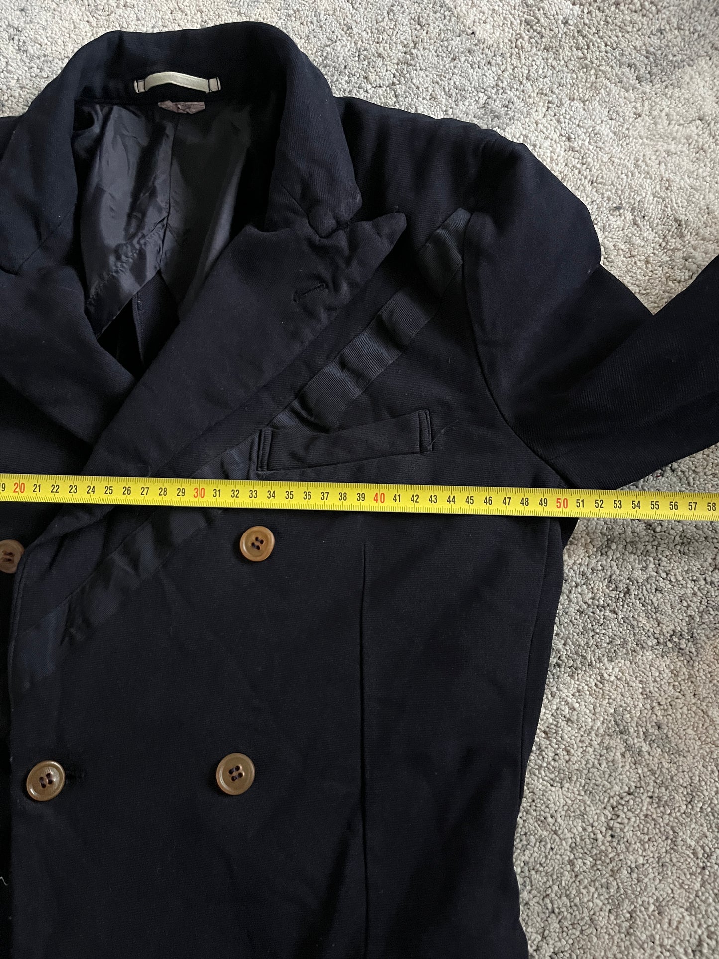Comme des garçons H+ FW2006 polyester blazer