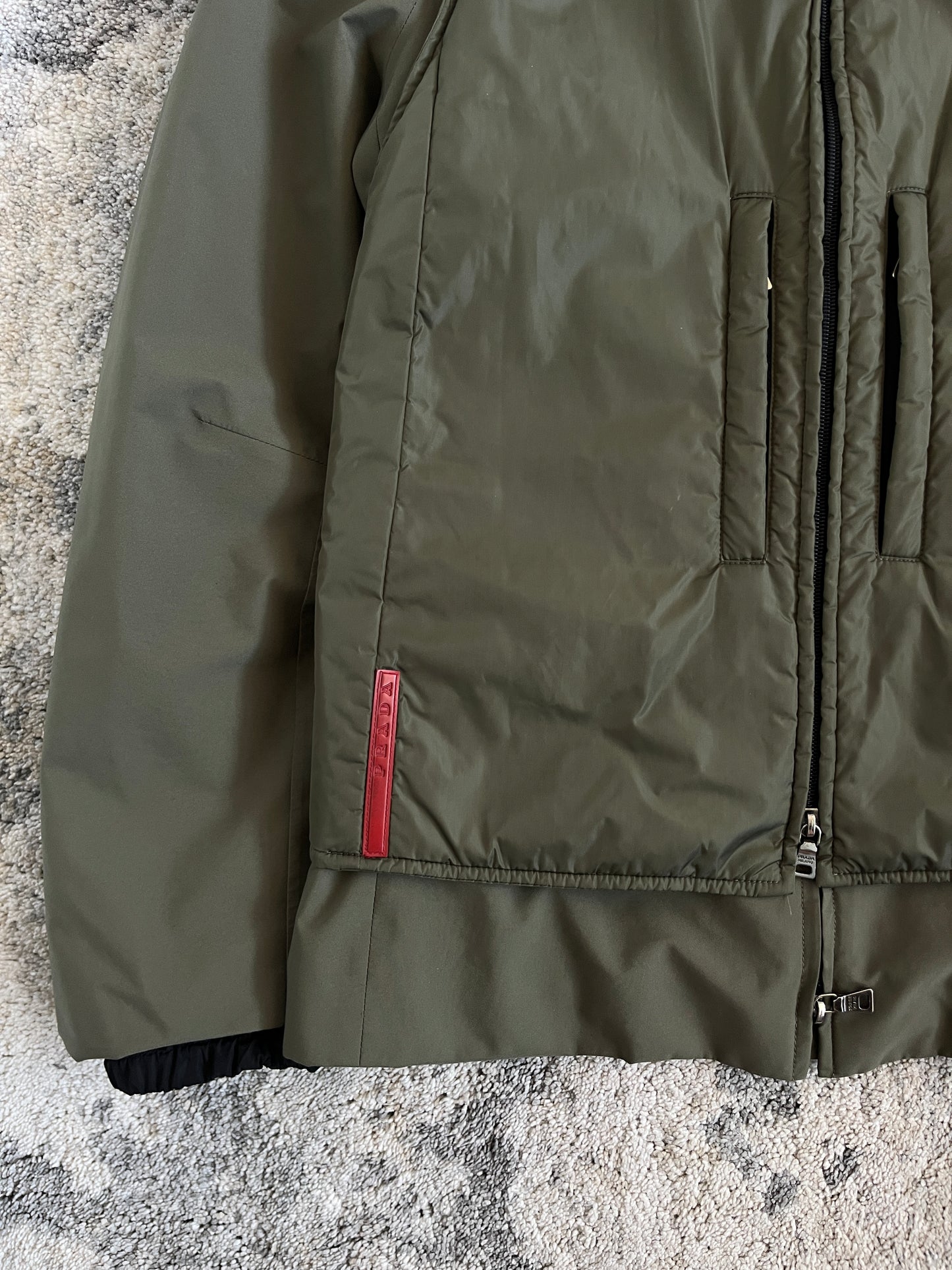 Prada FW1999 nylon jacket set 2 in 1