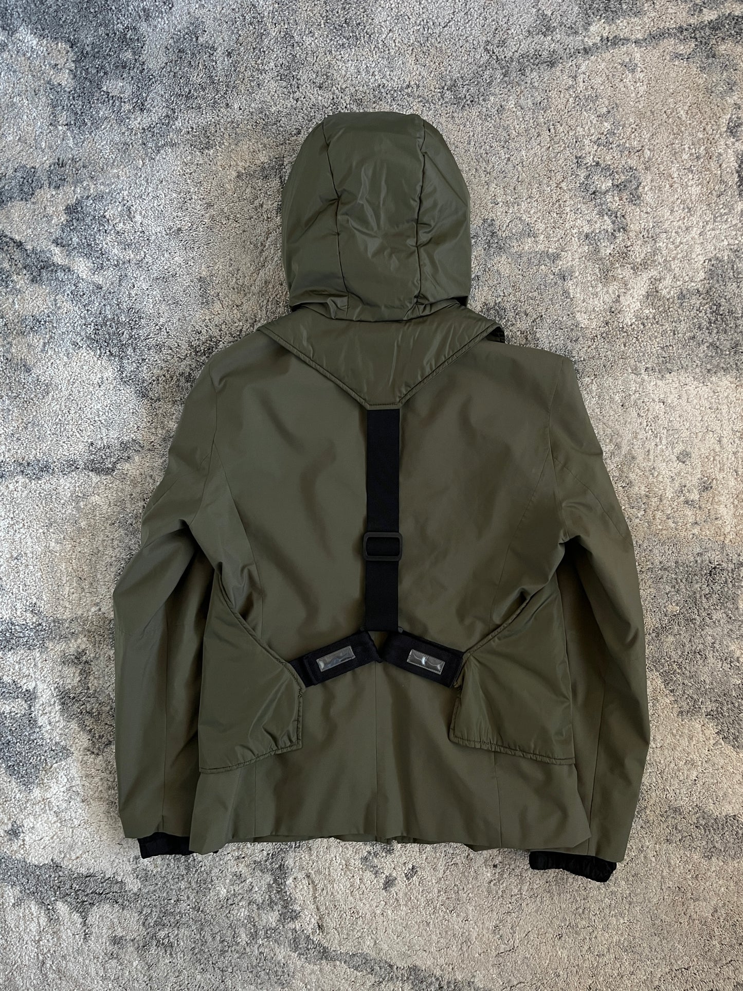 Prada FW1999 nylon jacket set 2 in 1