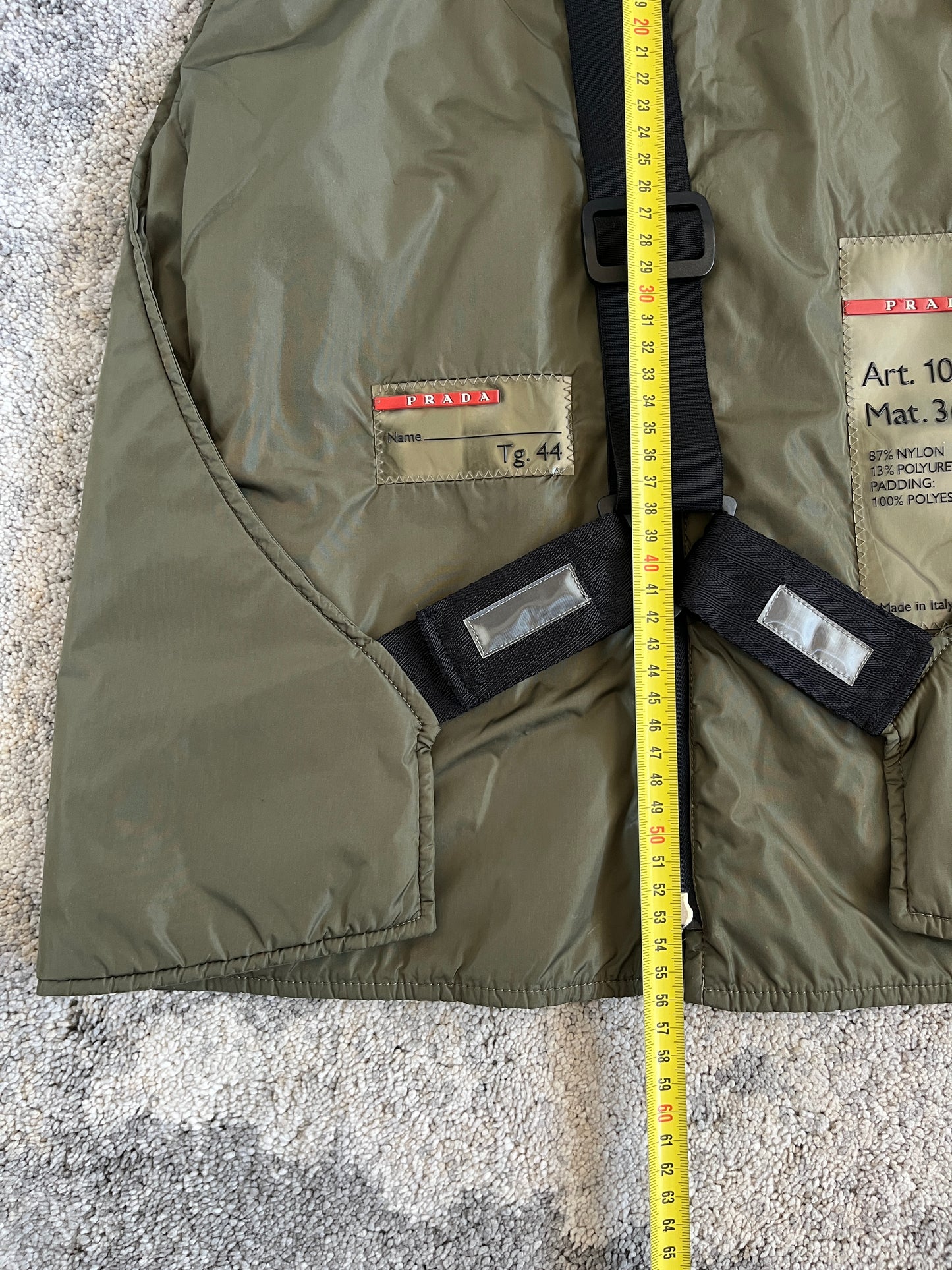 Prada FW1999 nylon jacket set 2 in 1