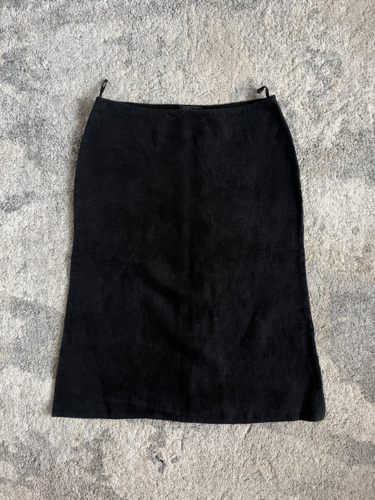 Prada SS1999 linen skirt