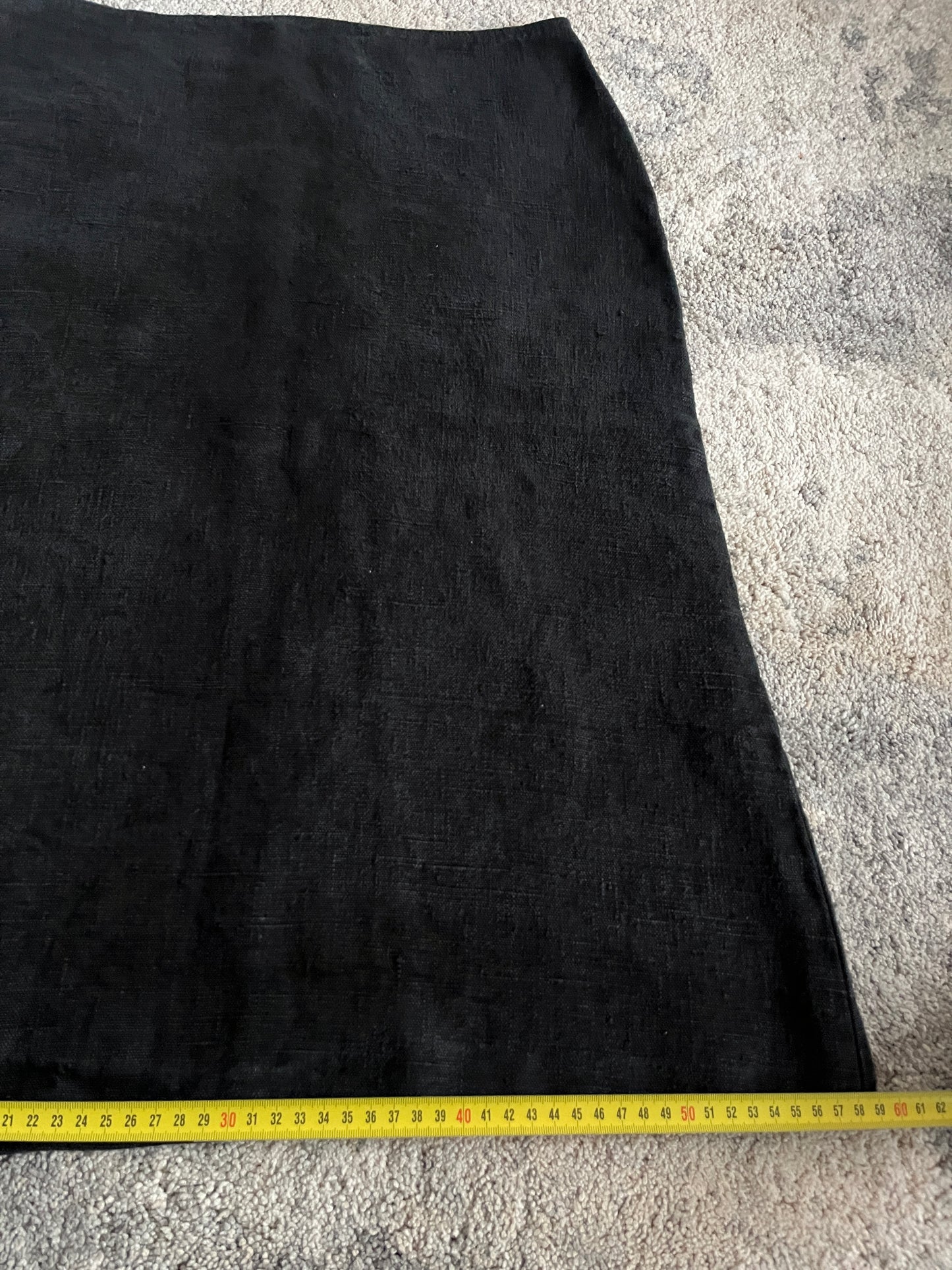 Prada SS1999 linen skirt