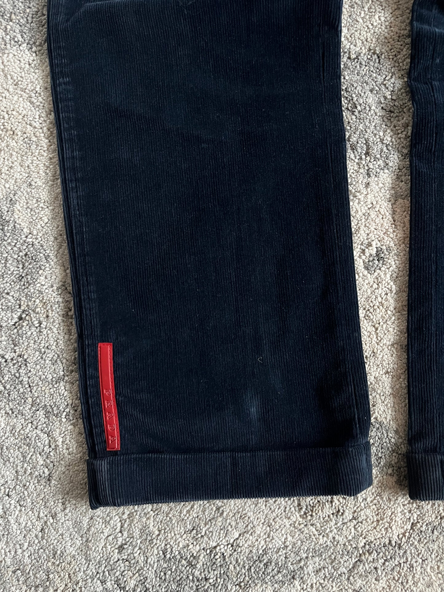 Prada 2000's corduroy pants