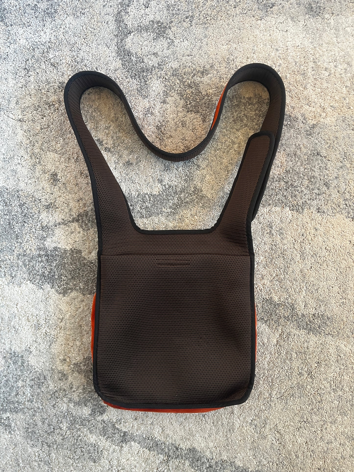 Miu Miu FW1999 suede & mesh bag