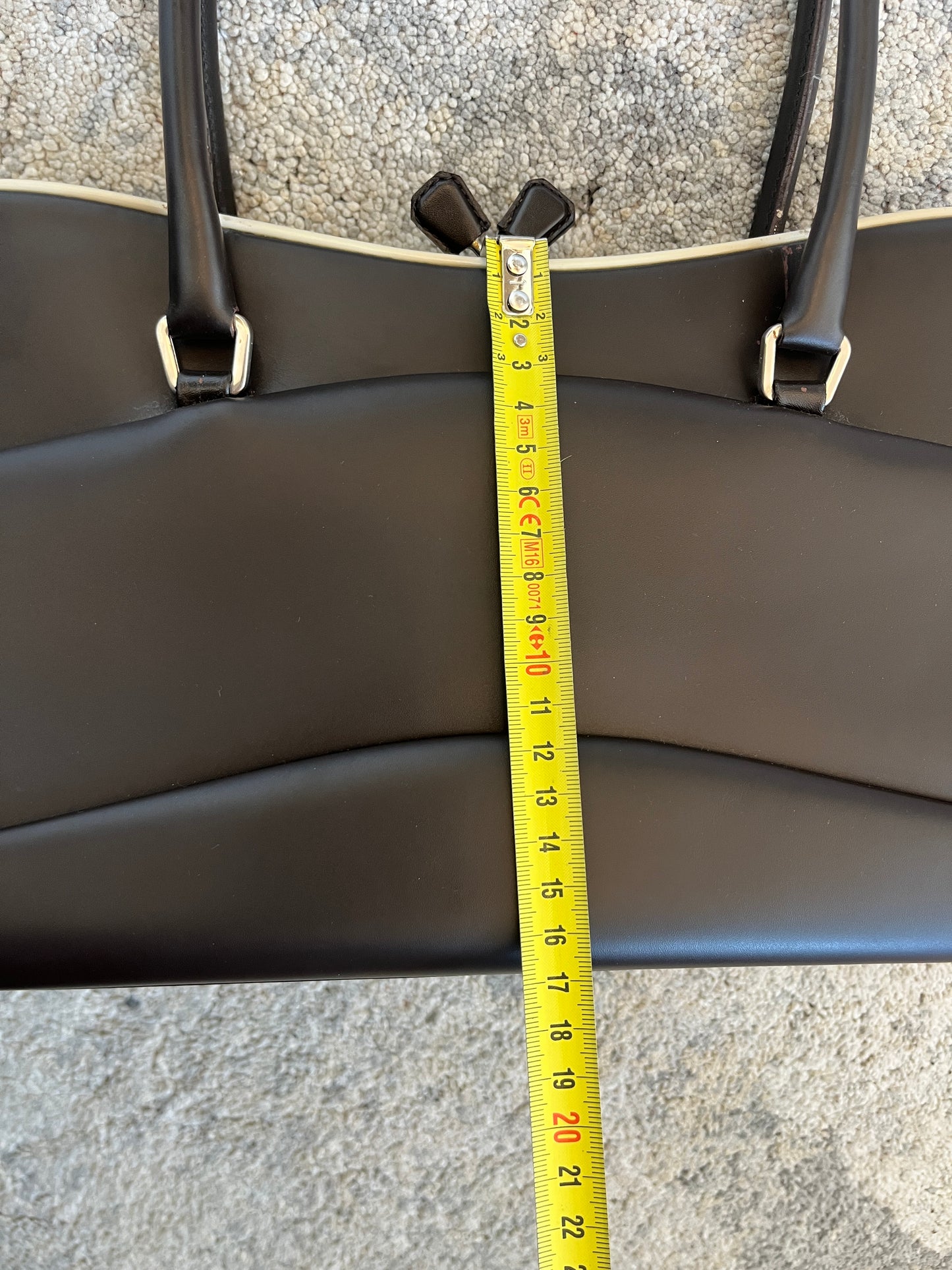Prada FW2000 bowling leather bag