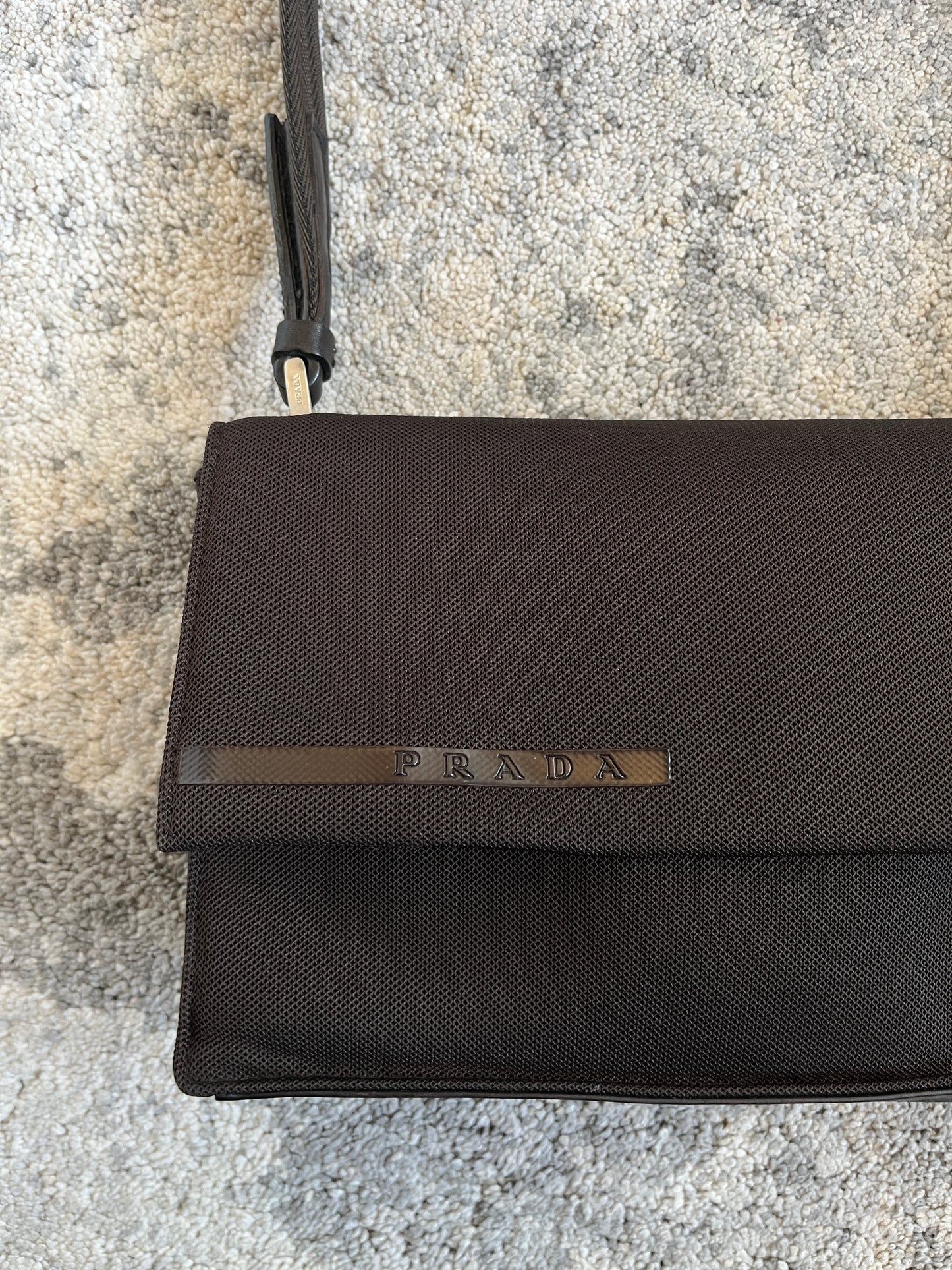 Prada SS2000 mesh shoudler bag