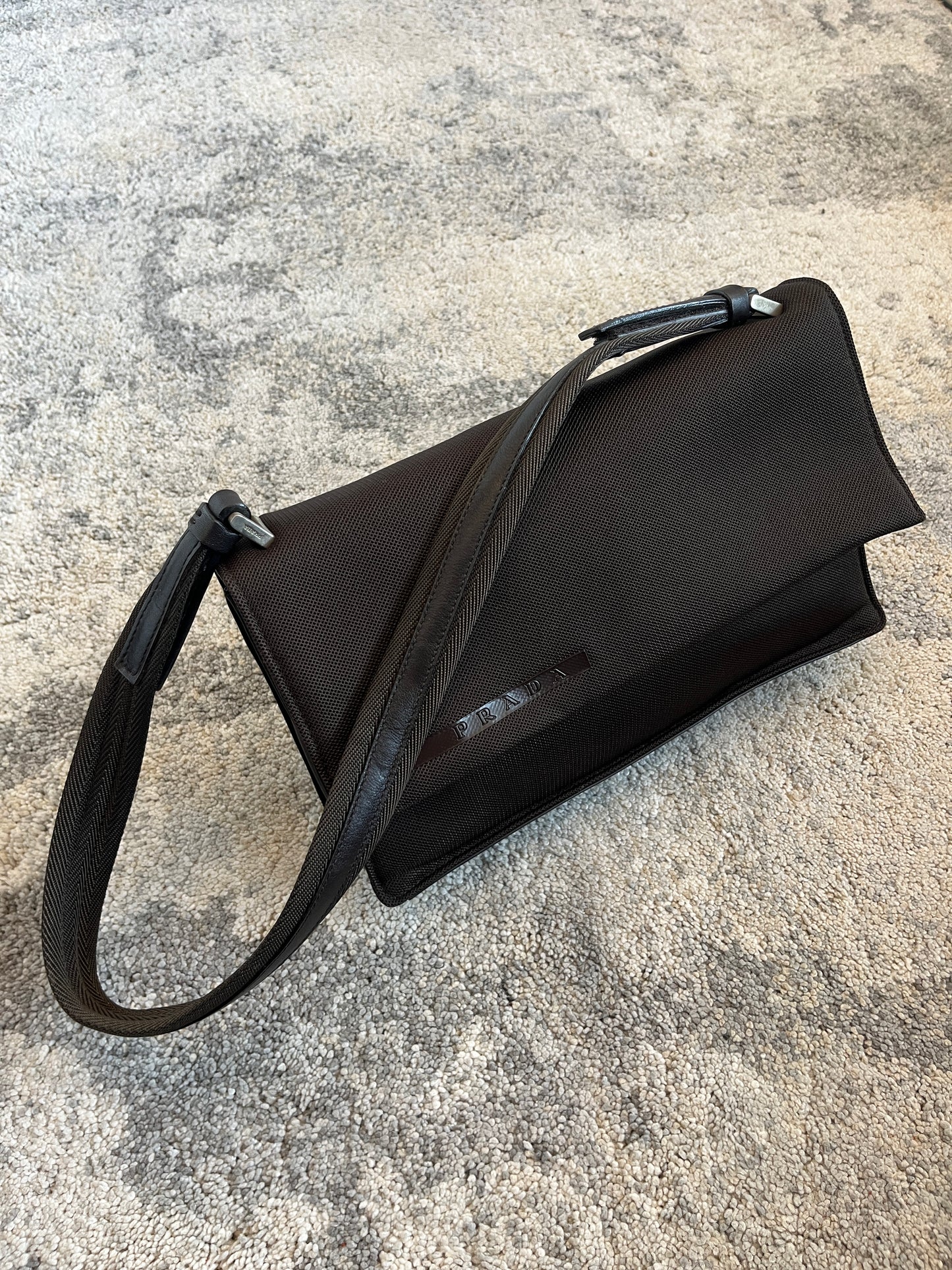 Prada SS2000 mesh shoudler bag