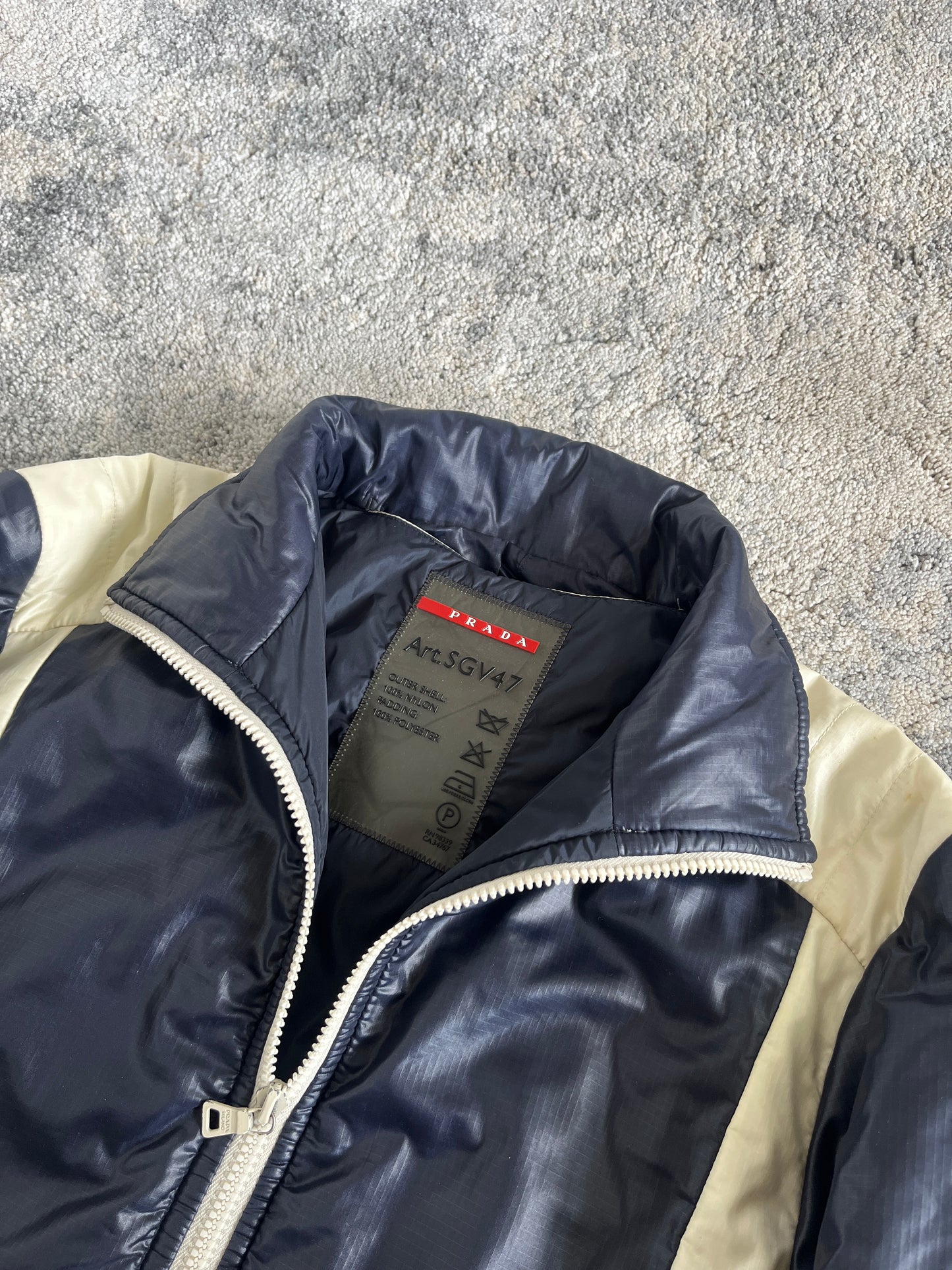 Prada 2000's astro nylon puffer jacket