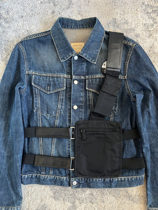 Prada FW1999 nylon chest rig bag