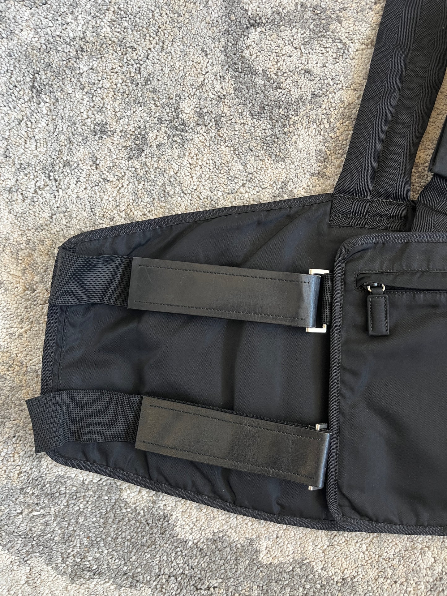 Prada FW1999 nylon chest rig bag