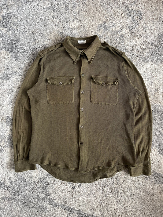 Helmut Lang 1996 light knit shirt
