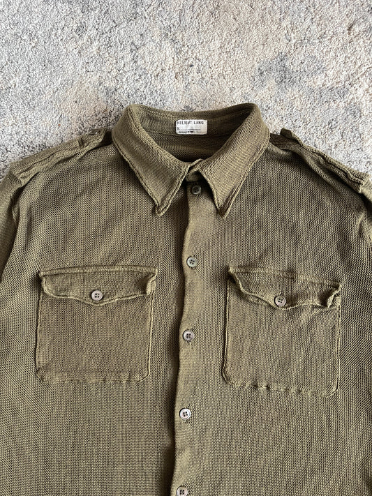 Helmut Lang 1996 light knit shirt