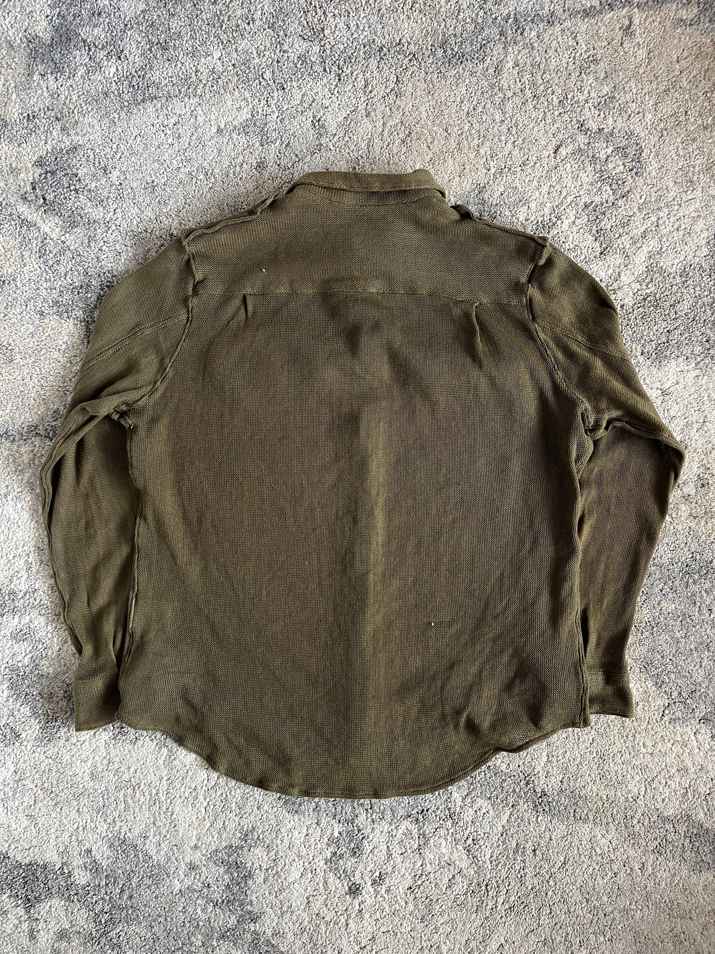 Helmut Lang 1996 light knit shirt