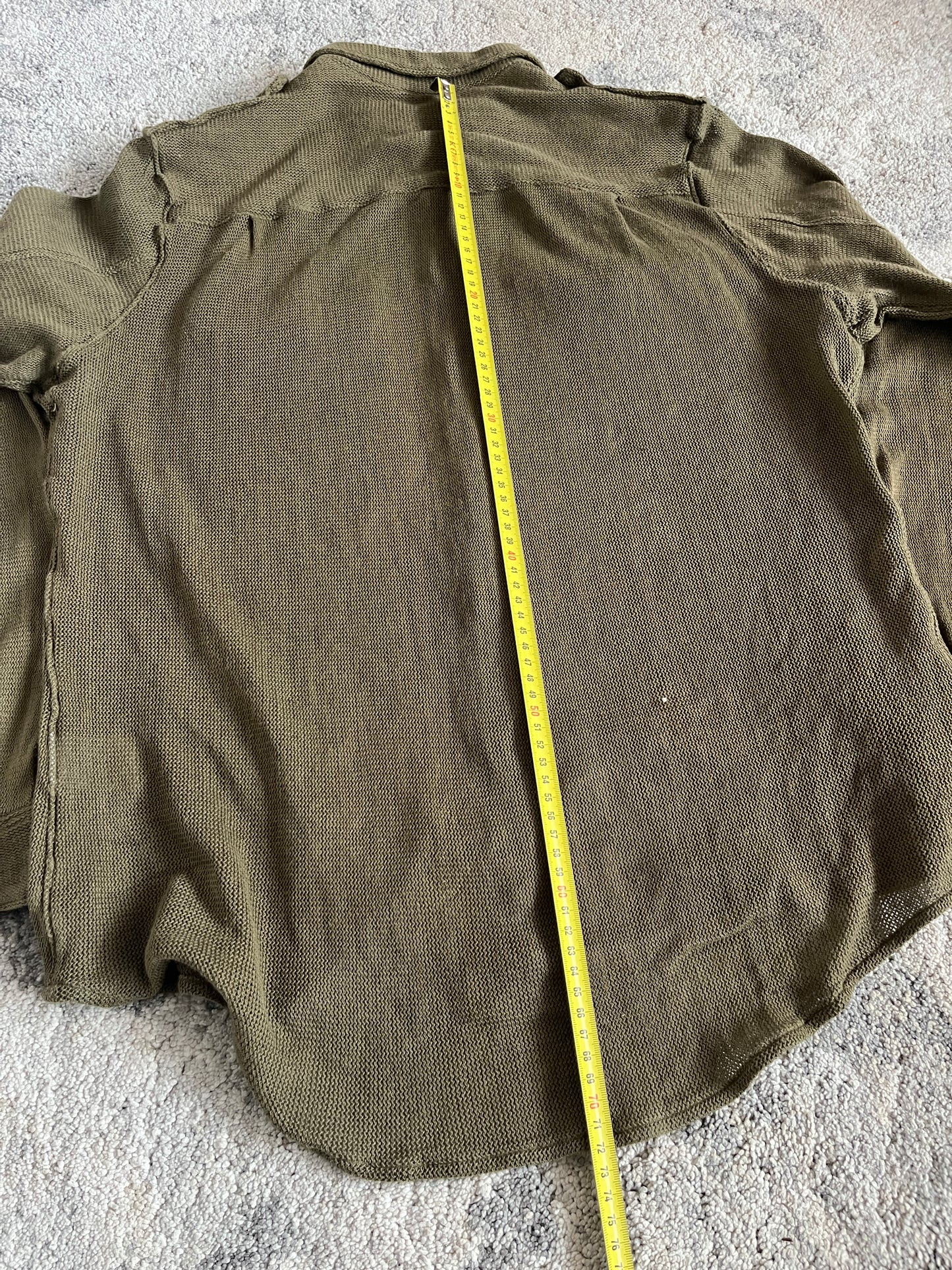 Helmut Lang 1996 light knit shirt