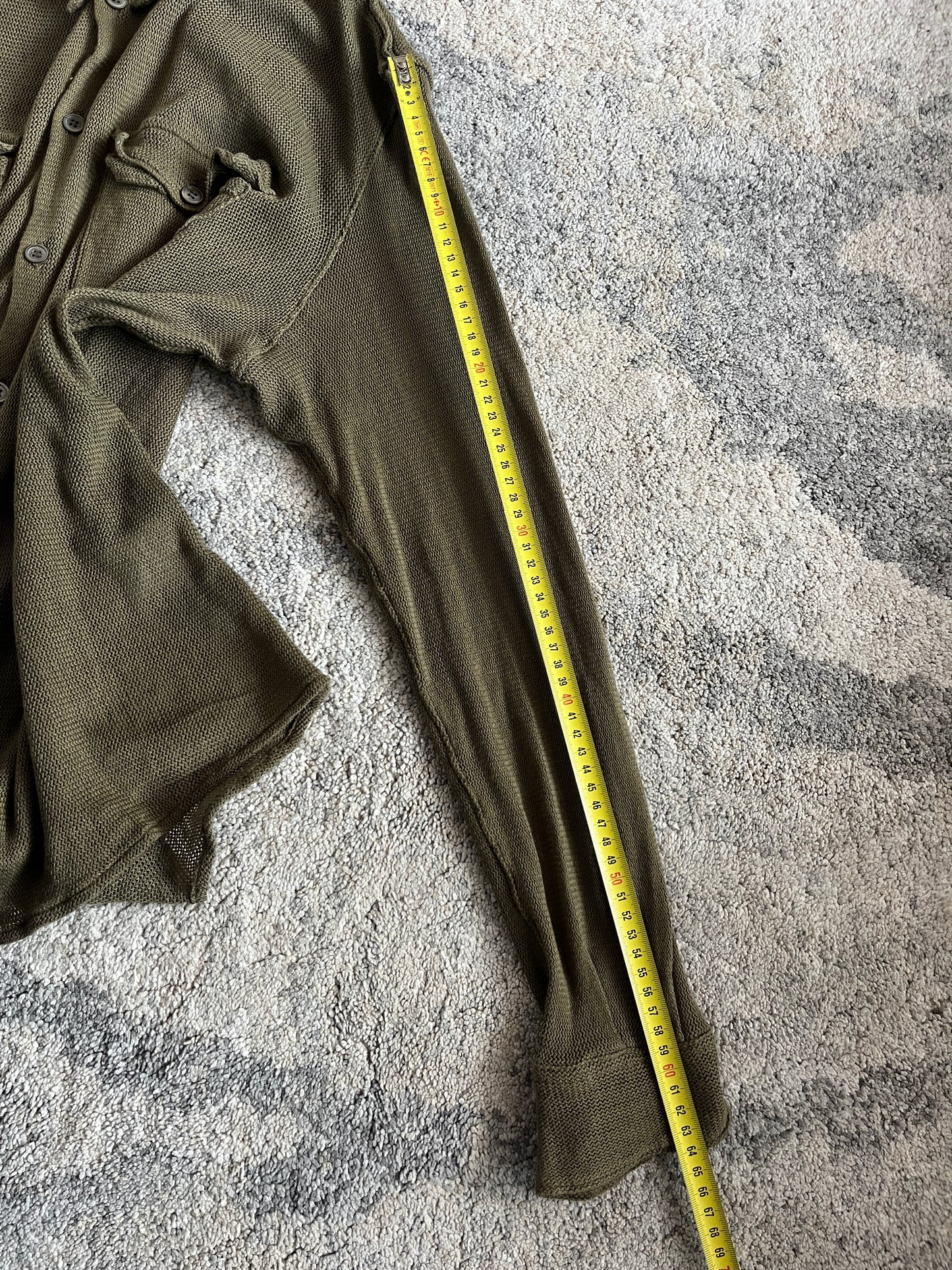 Helmut Lang 1996 light knit shirt
