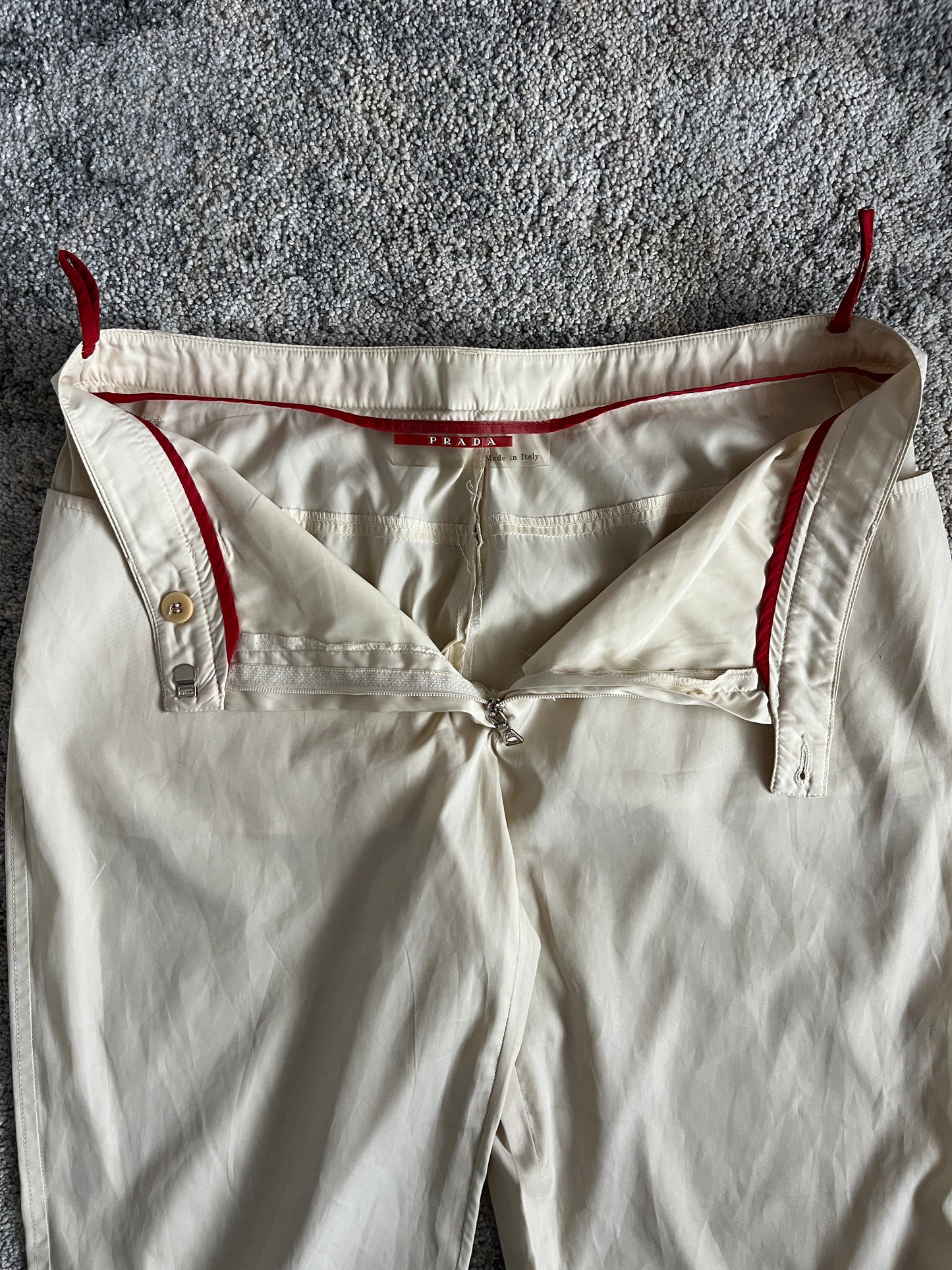 Prada SS1999 tranparent pants