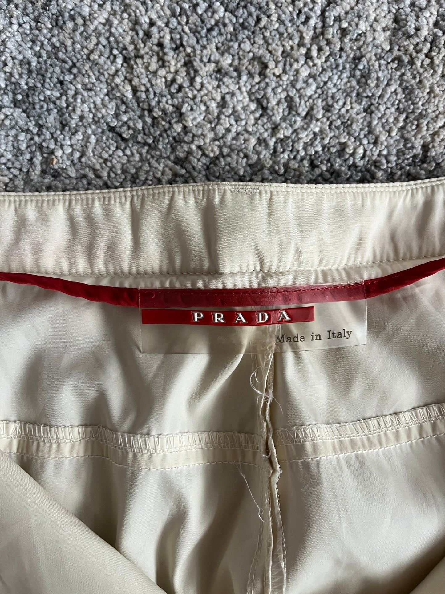 Prada SS1999 tranparent pants