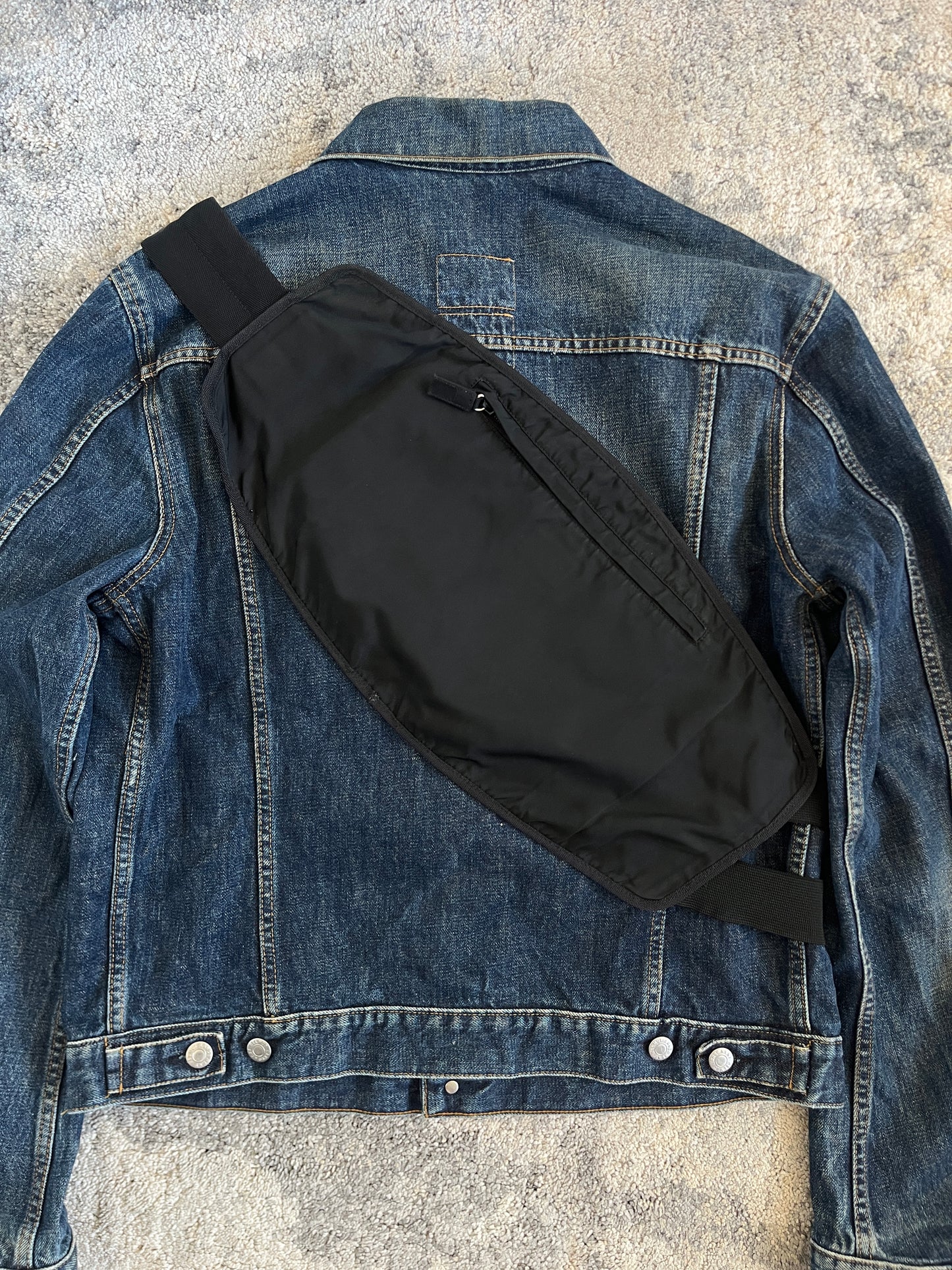 Prada FW1999 nylon crossbody bag