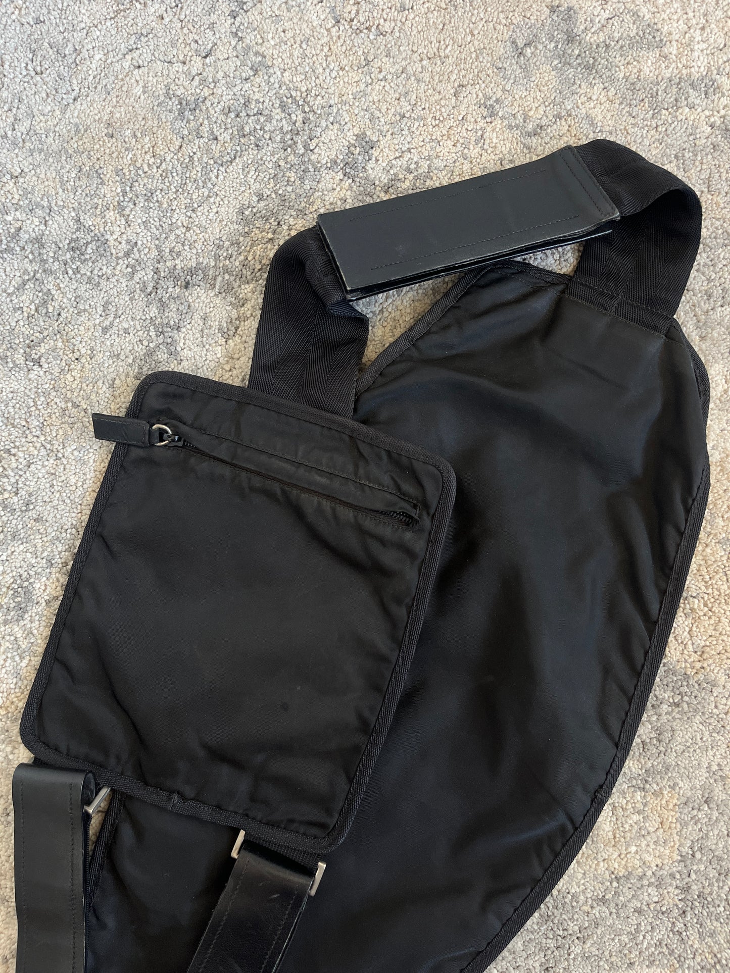 Prada FW1999 nylon crossbody bag