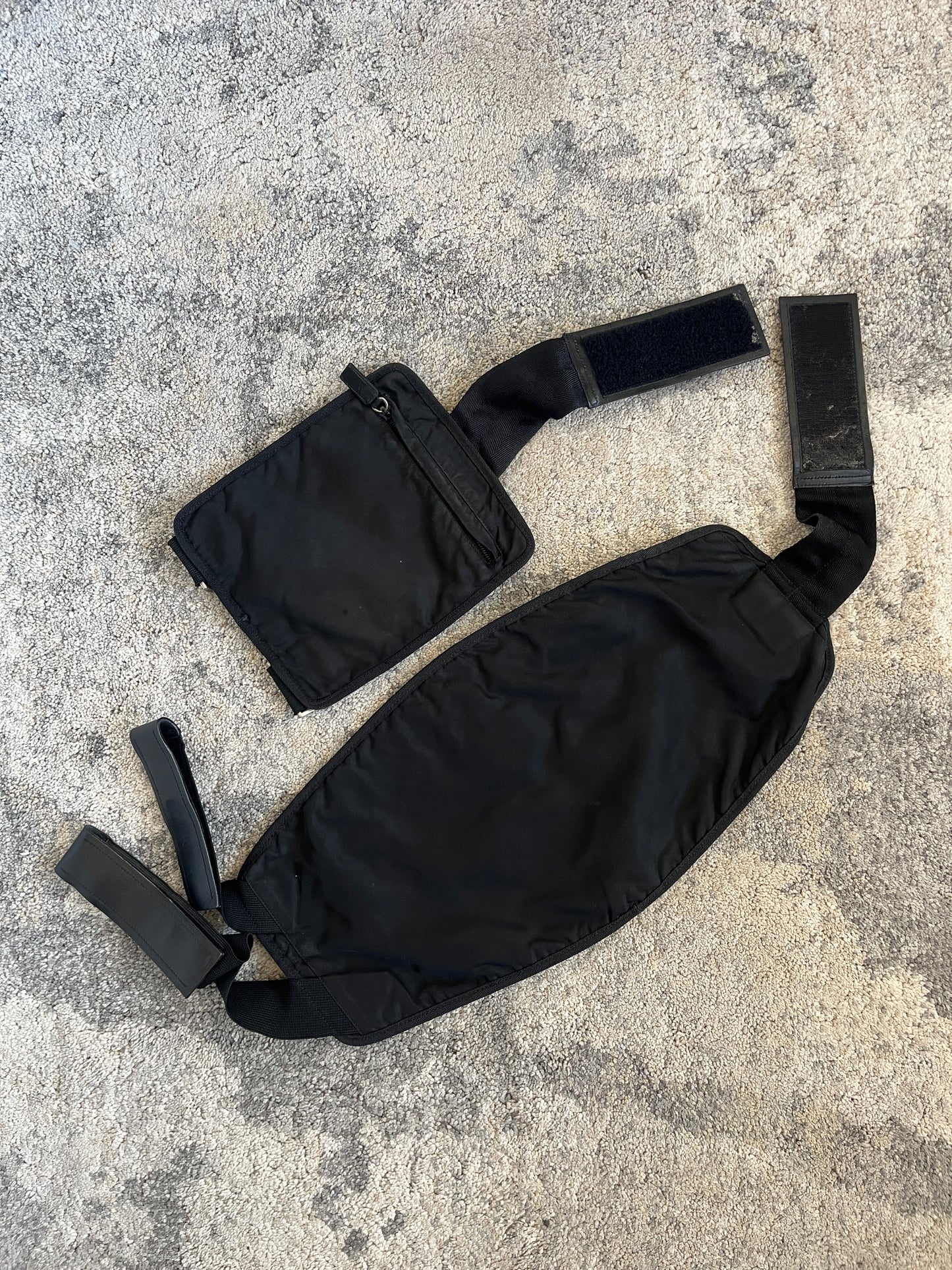 Prada FW1999 nylon crossbody bag