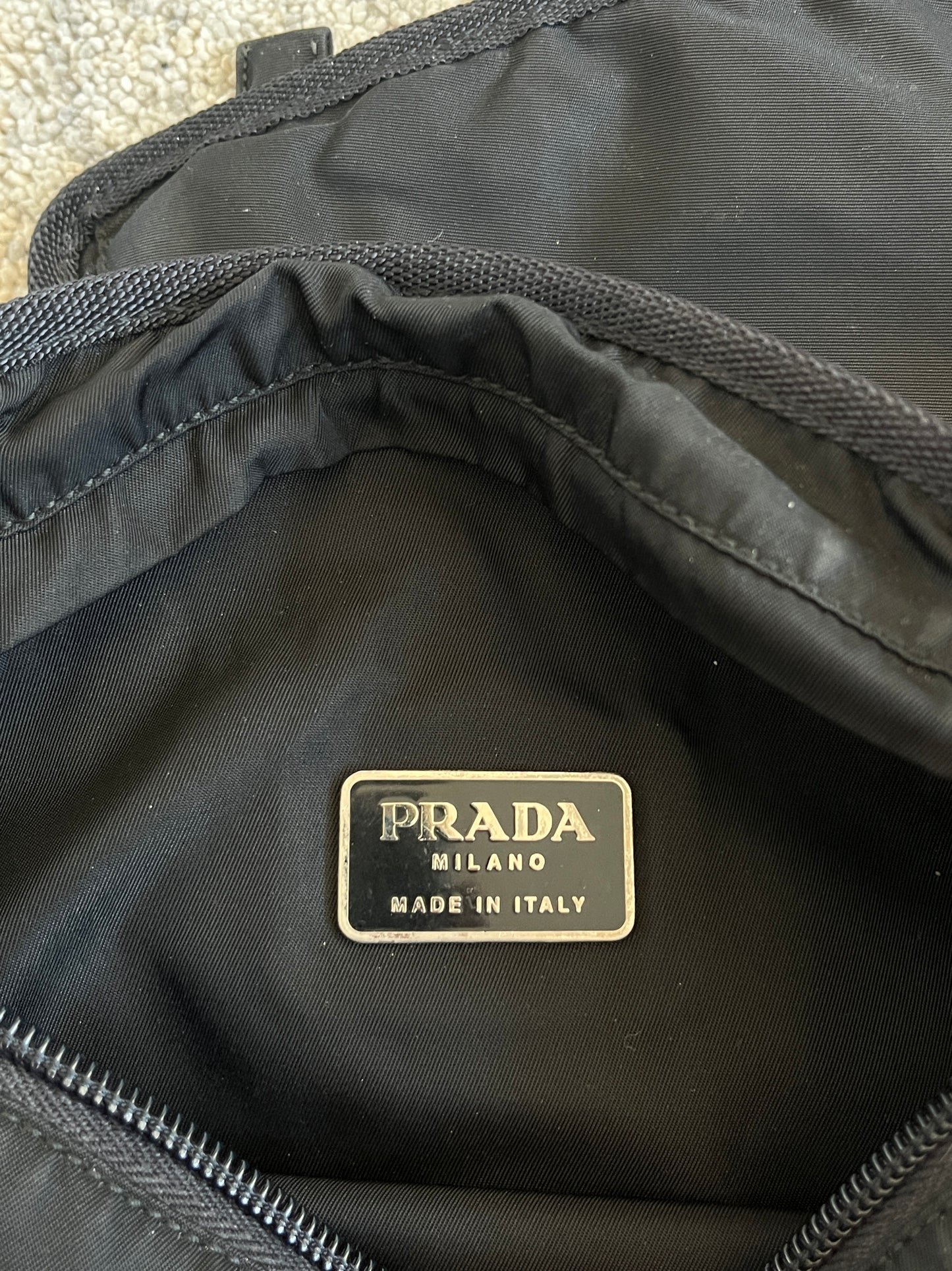 Prada FW1999 nylon crossbody bag