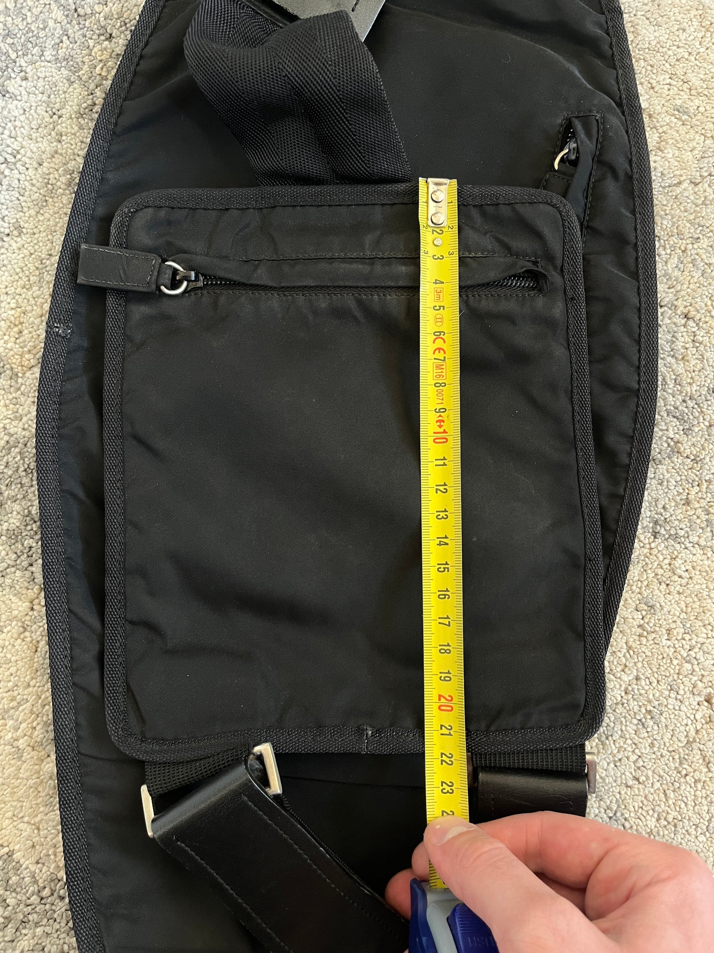 Prada FW1999 nylon crossbody bag