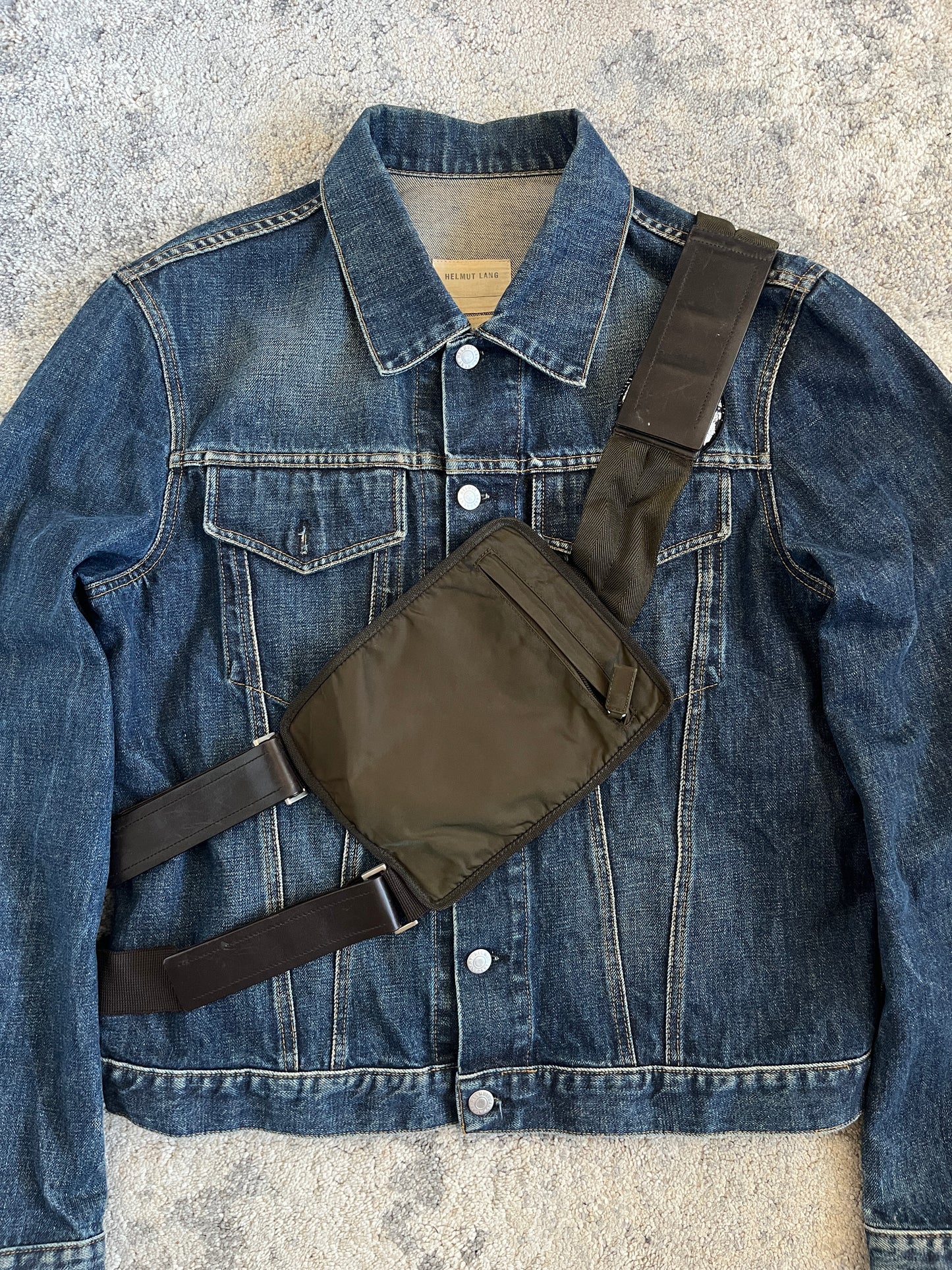Prada FW1999 nylon crossbody bag