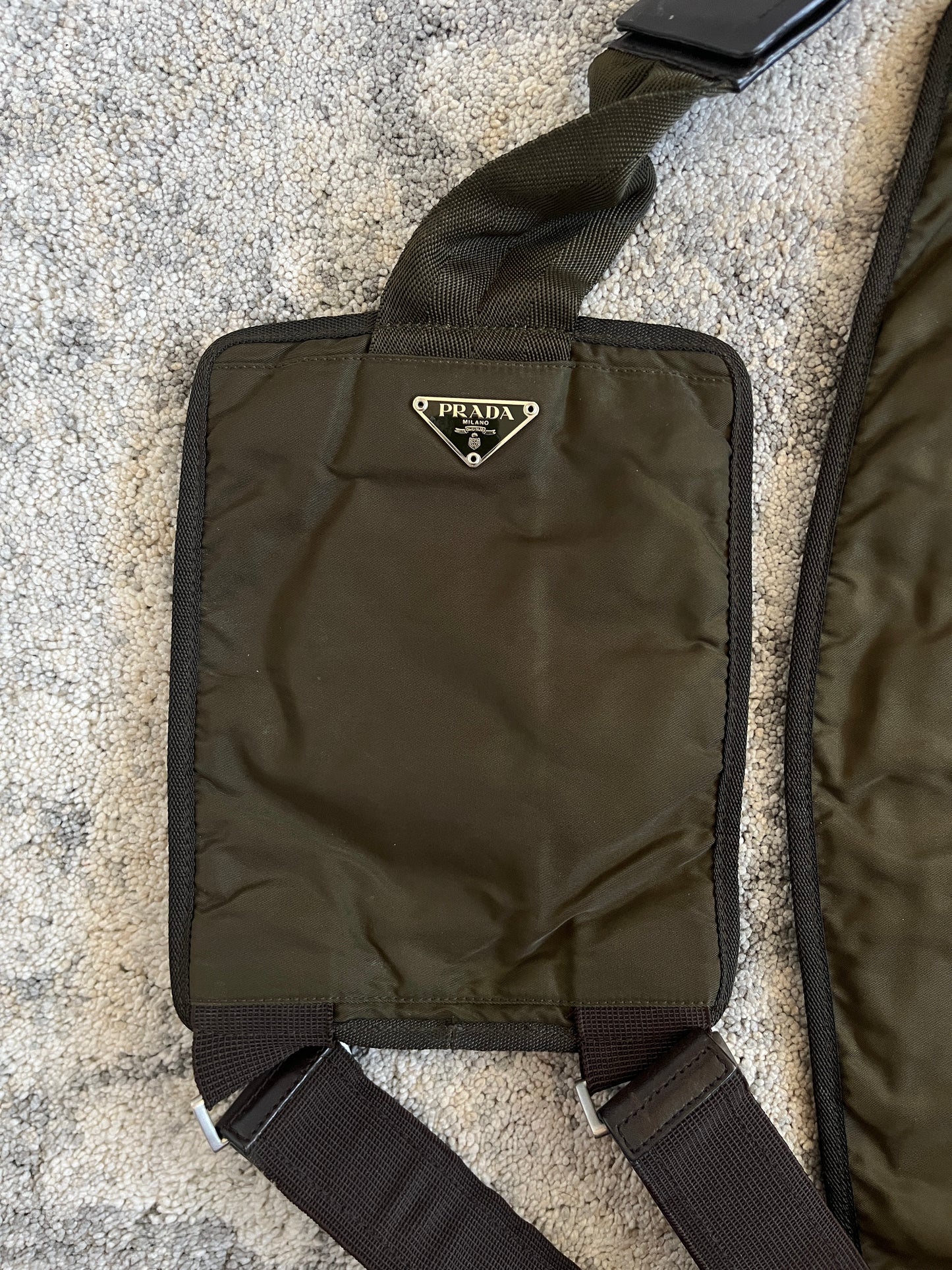 Prada FW1999 nylon crossbody bag