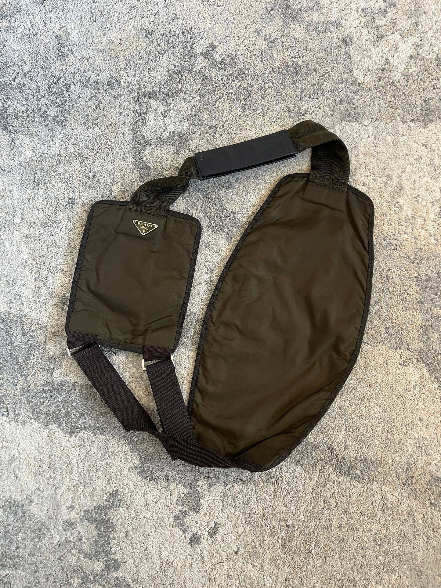 Prada FW1999 nylon crossbody bag