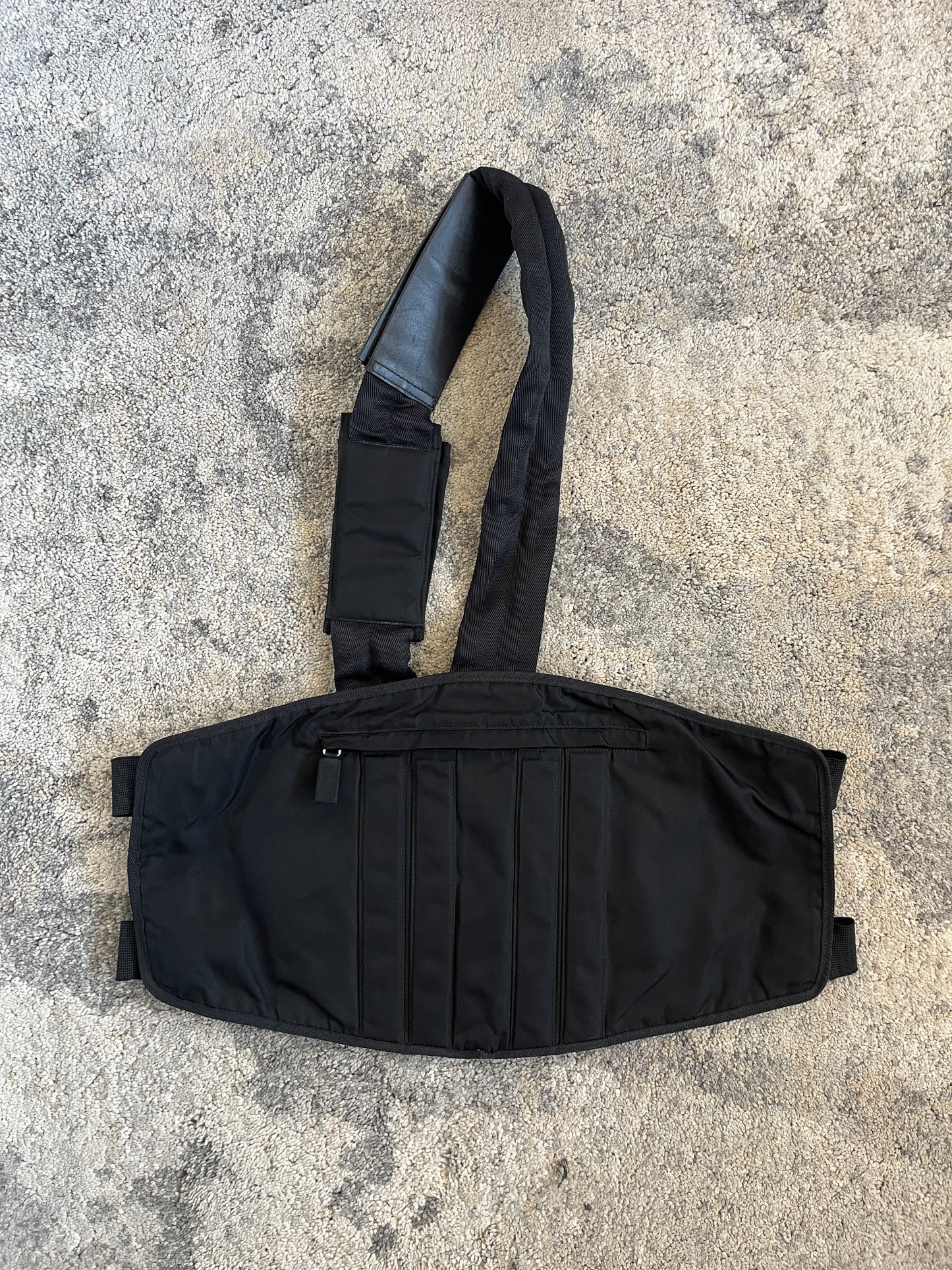 Prada FW1999 nylon chest rig bag