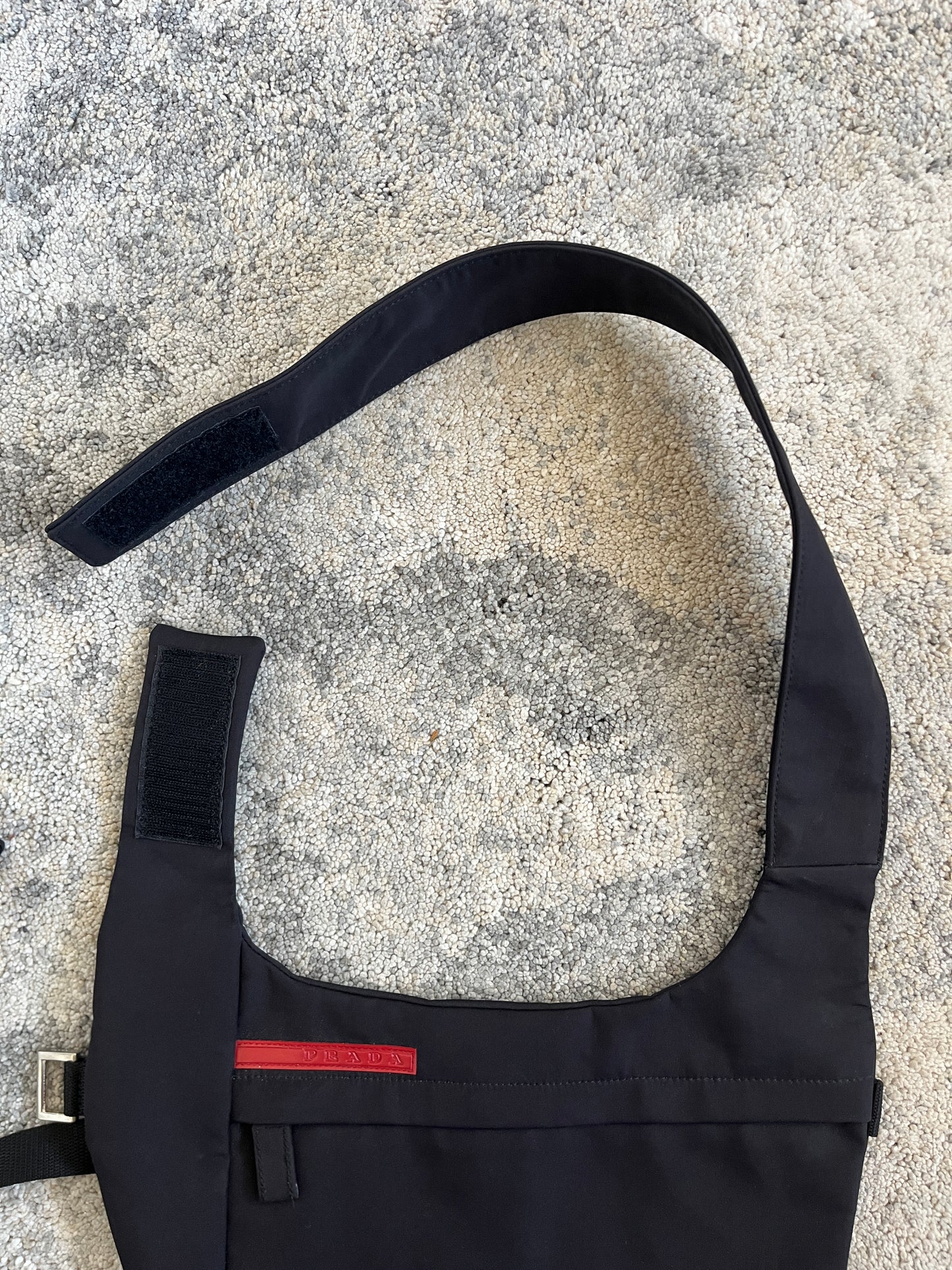 Prada SS1999 nylon chest rig bag - men version