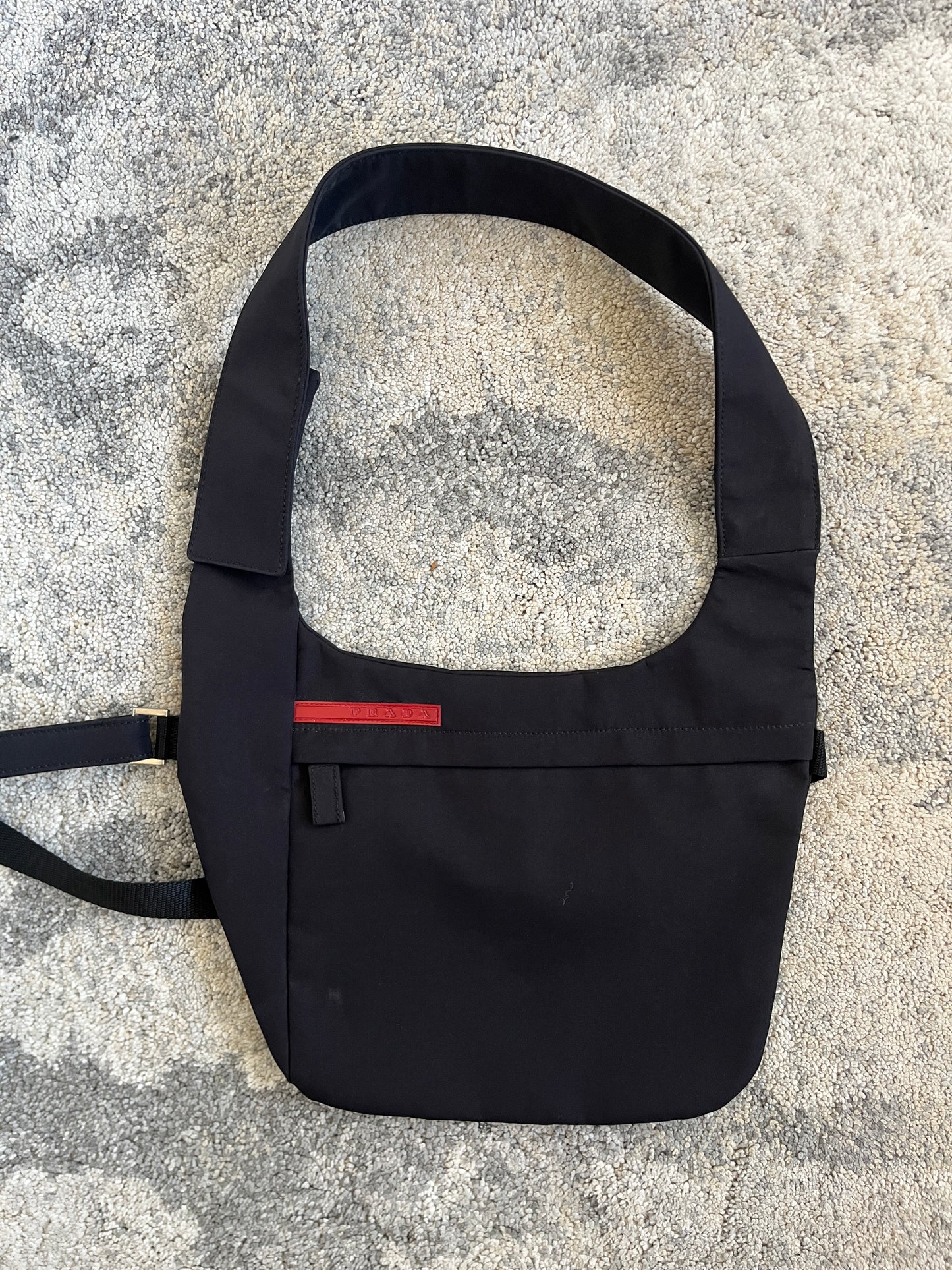 Prada SS1999 nylon chest rig bag - men version