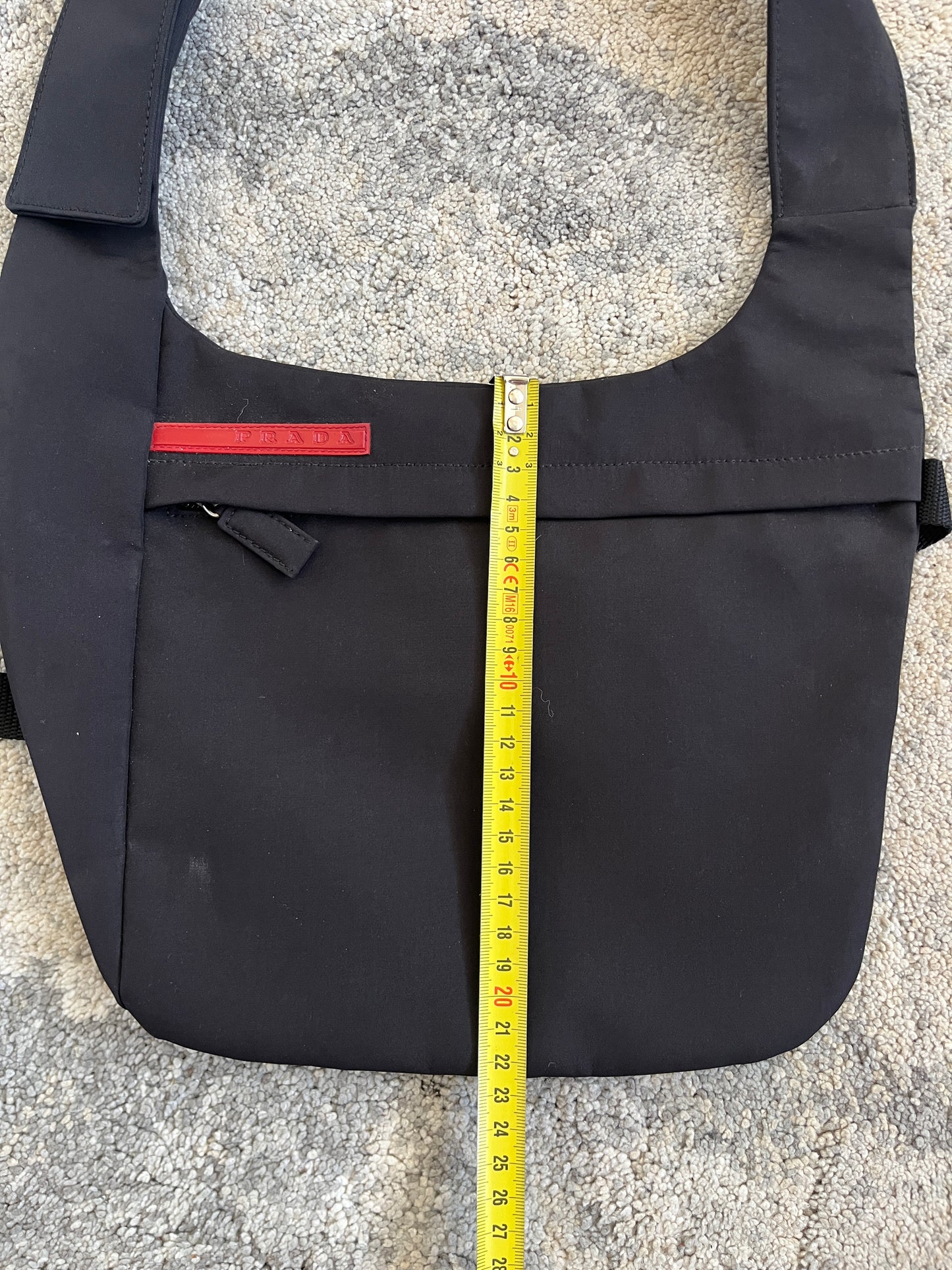 Prada SS1999 nylon chest rig bag - men version