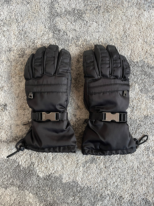 Prada 2000's nylon ski gloves