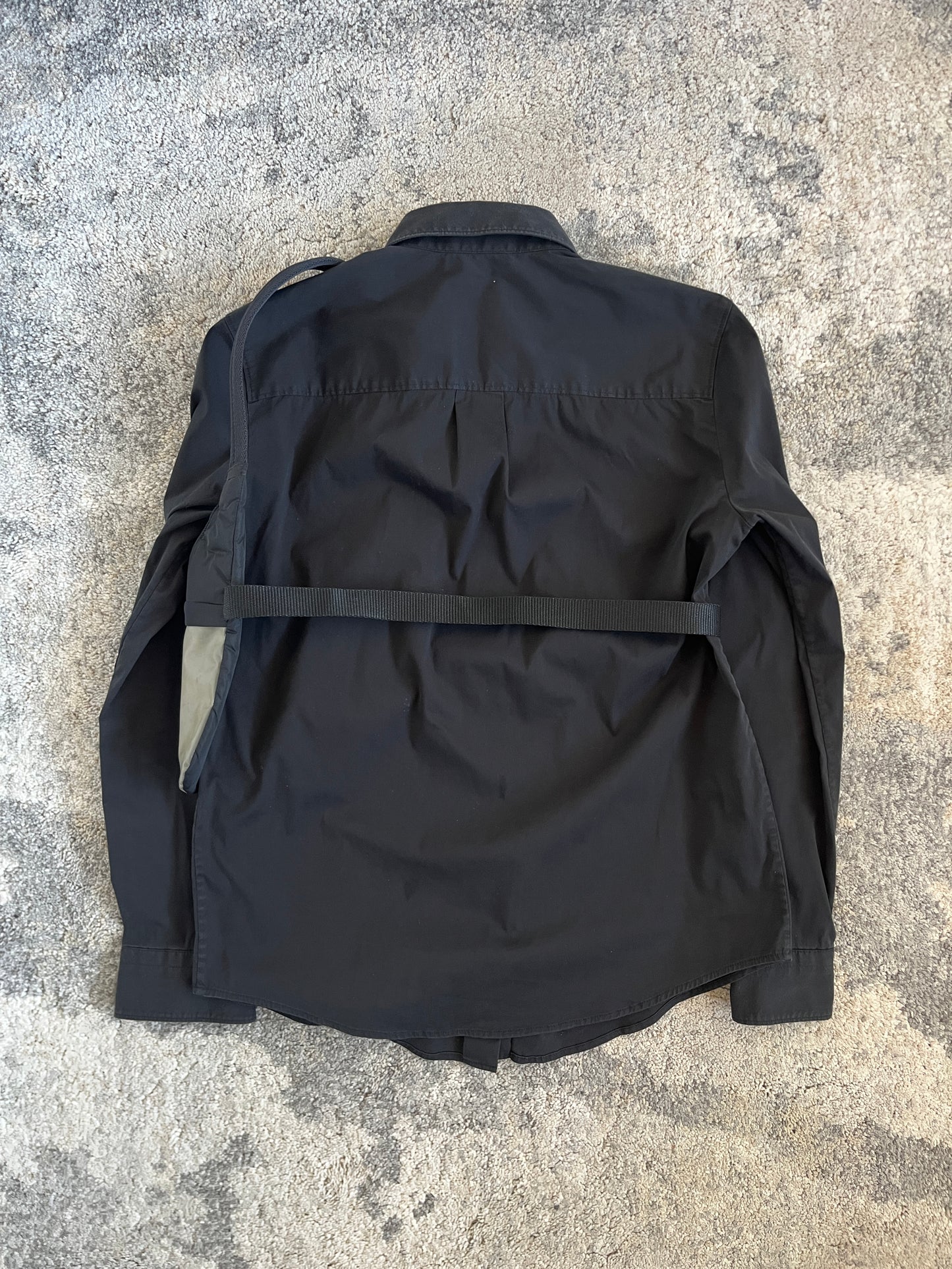 Prada SS1999 latex & nylon chest rig - women version