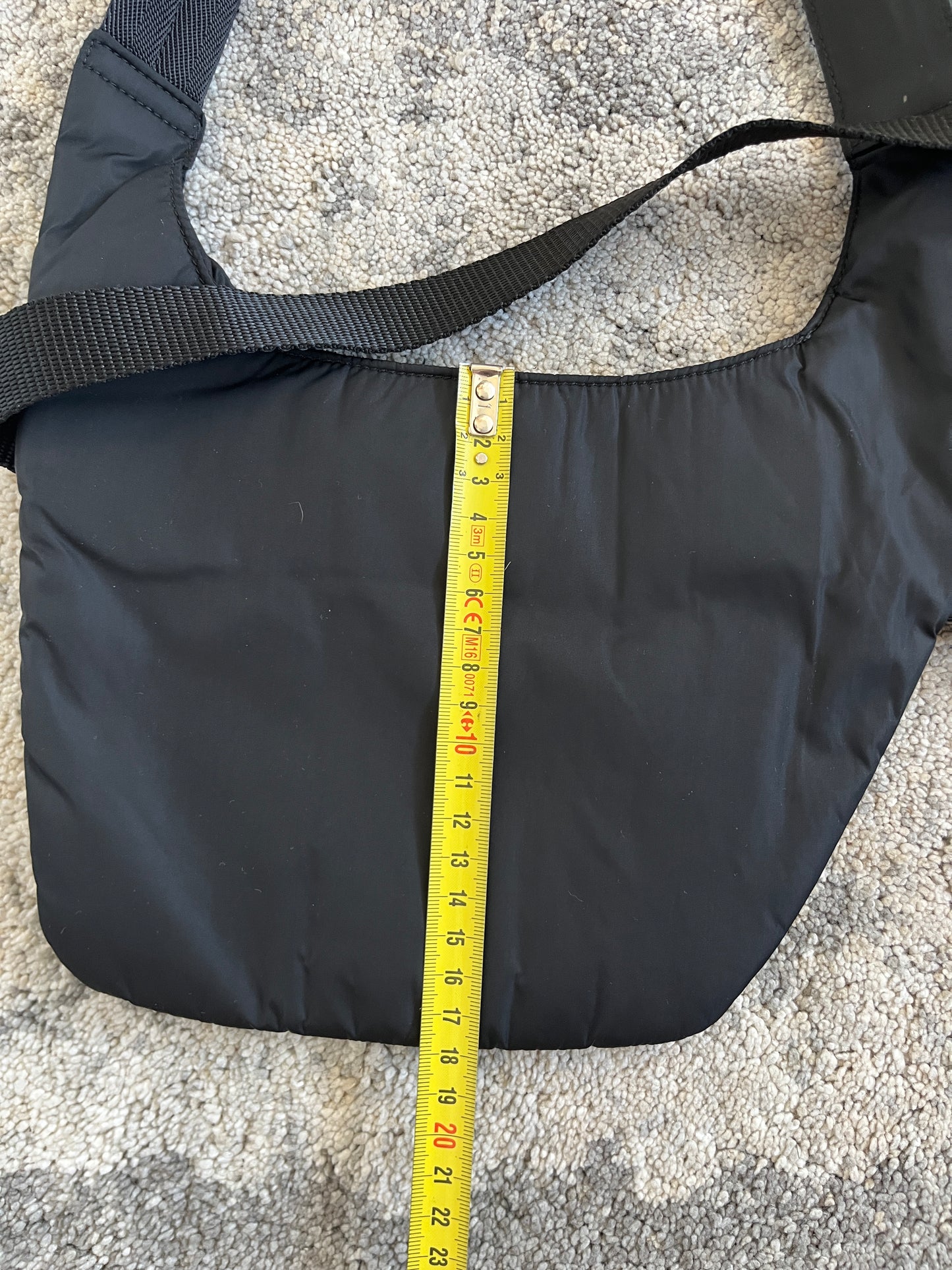 Prada SS1999 latex & nylon chest rig - women version