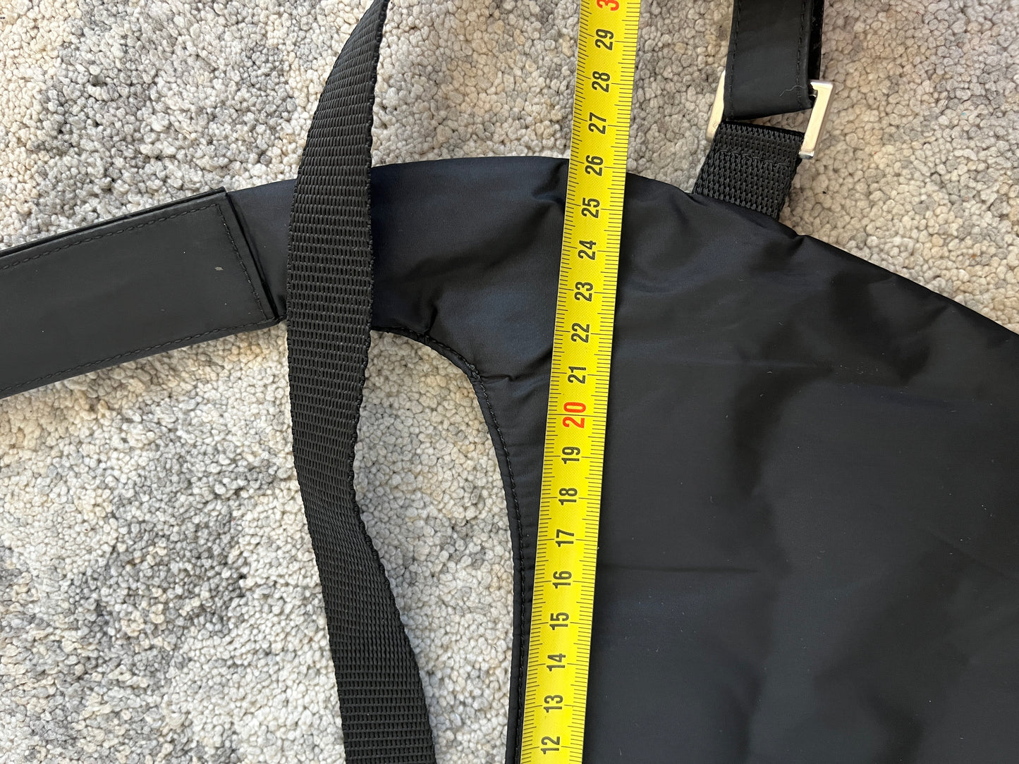 Prada SS1999 latex & nylon chest rig - women version