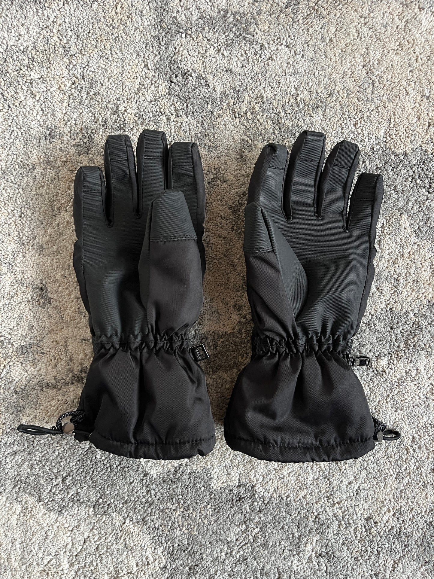 Prada 2000's nylon ski gloves