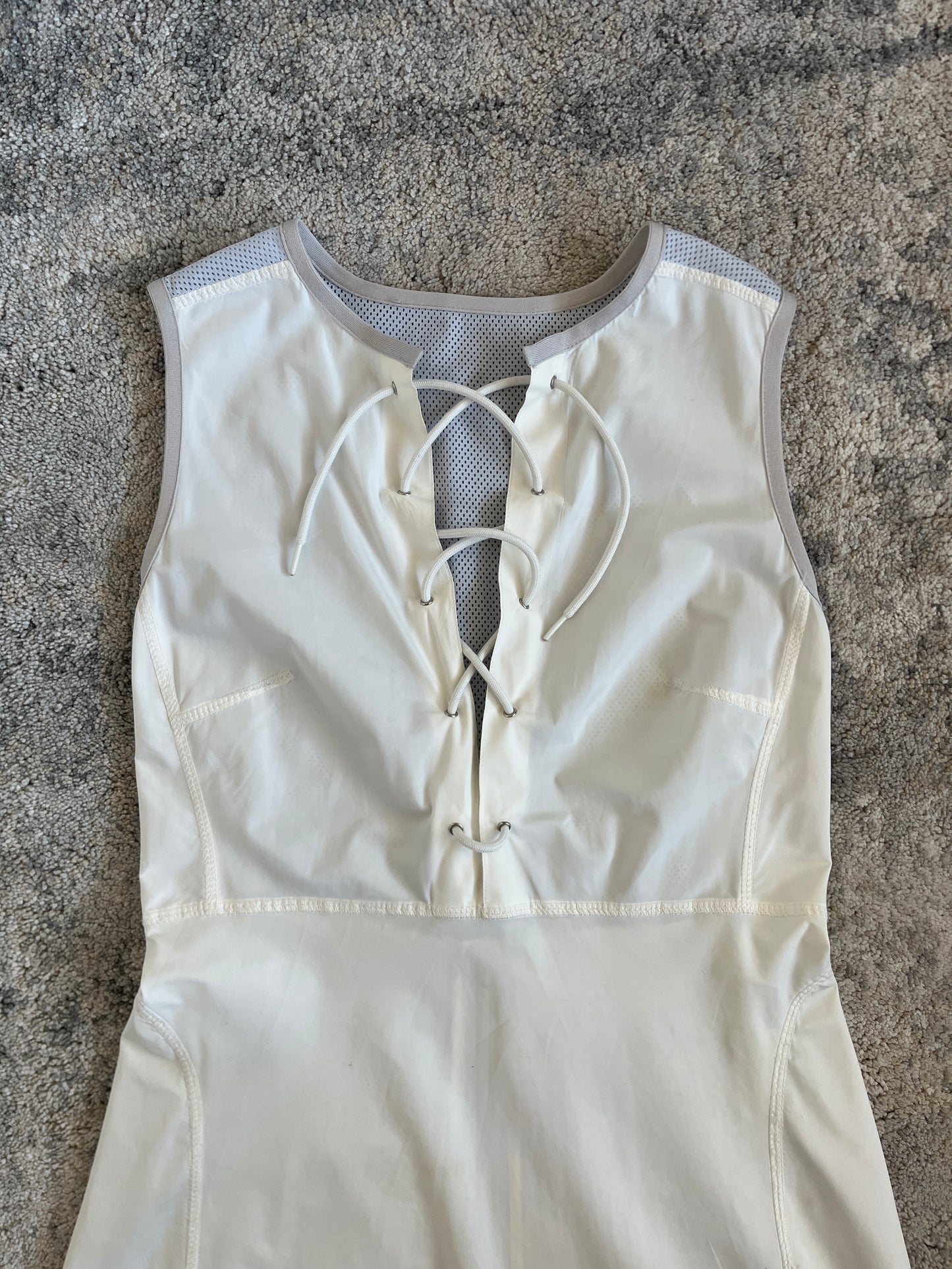 Prada SS1999 nylon & mesh dress