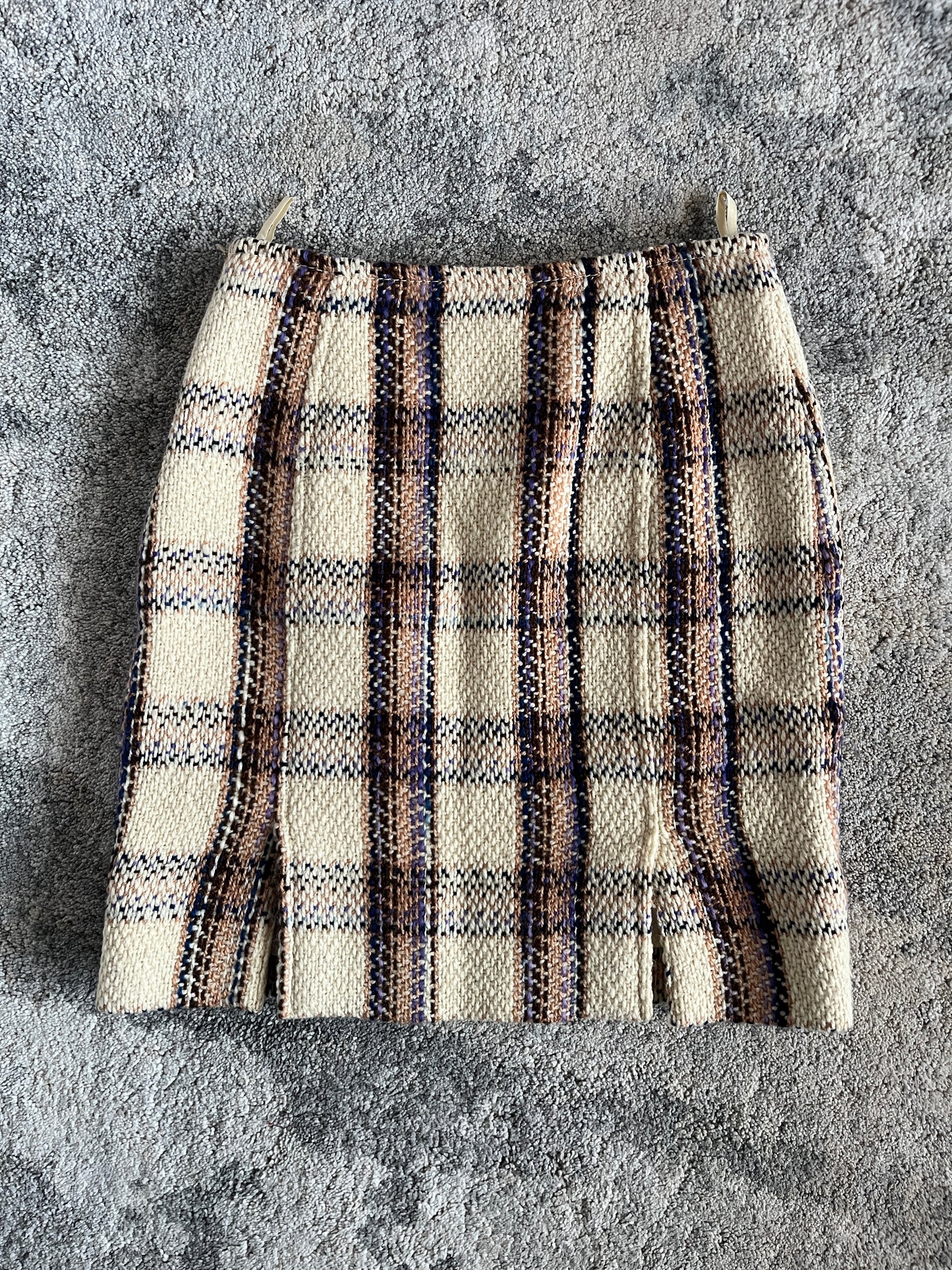 Miu Miu FW2000 tartan wool set
