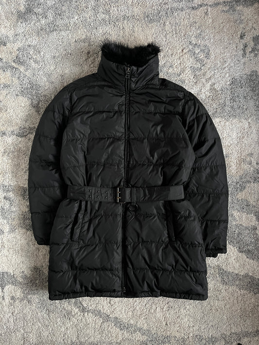 Prada 2000's nylon puffer long jacket