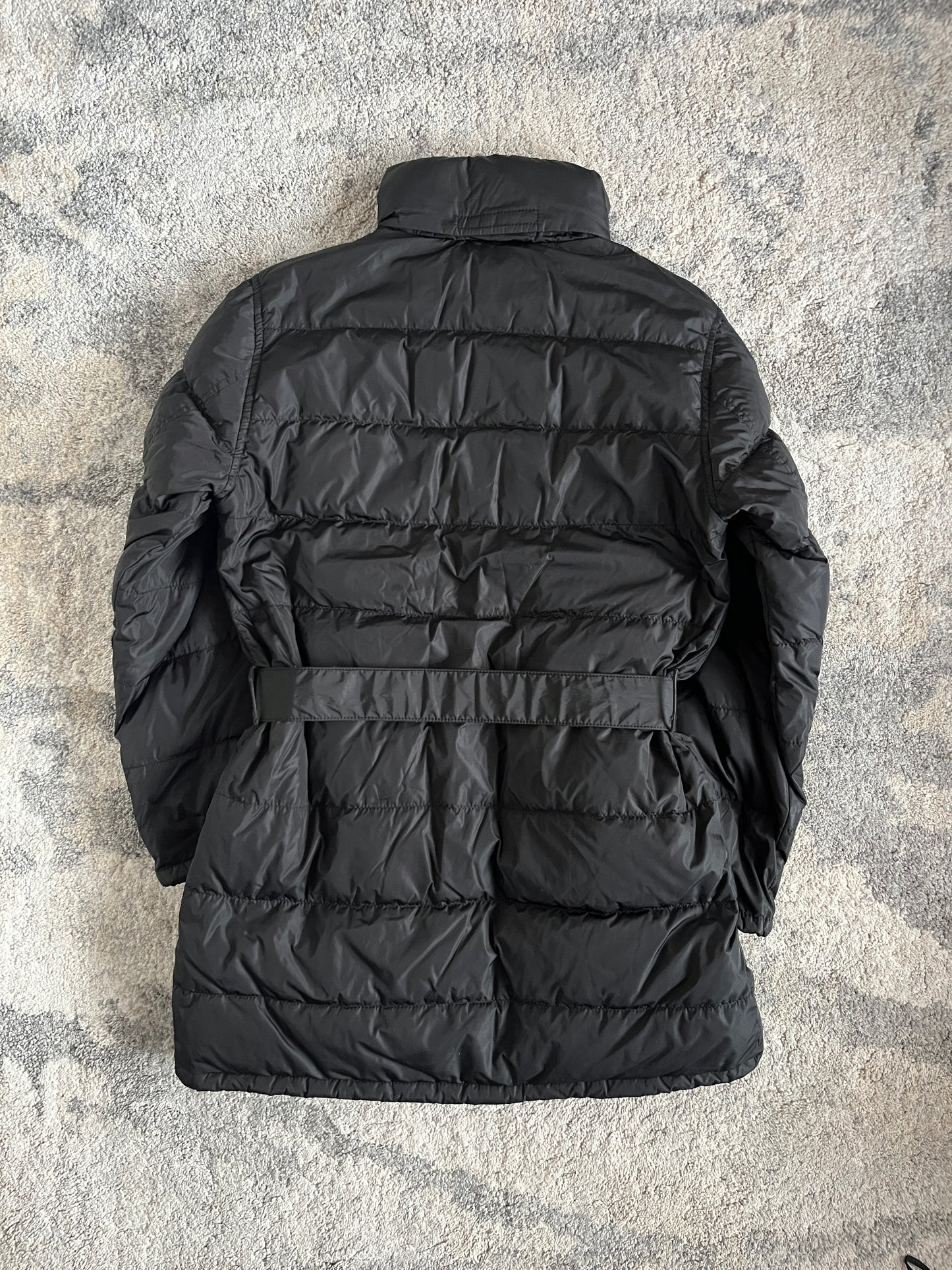 Prada 2000's nylon puffer long jacket