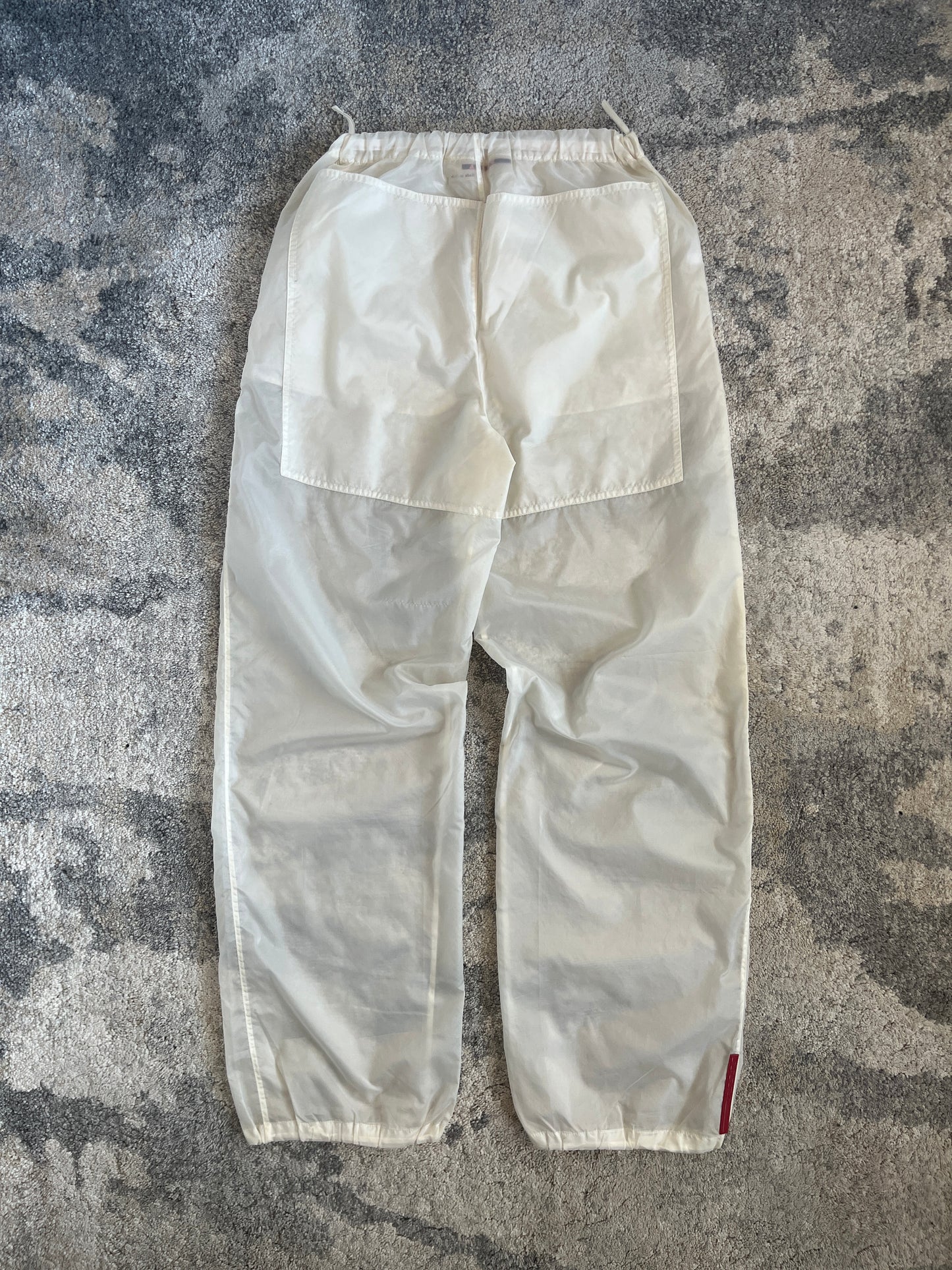 Prada SS1999 transparent nylon pants