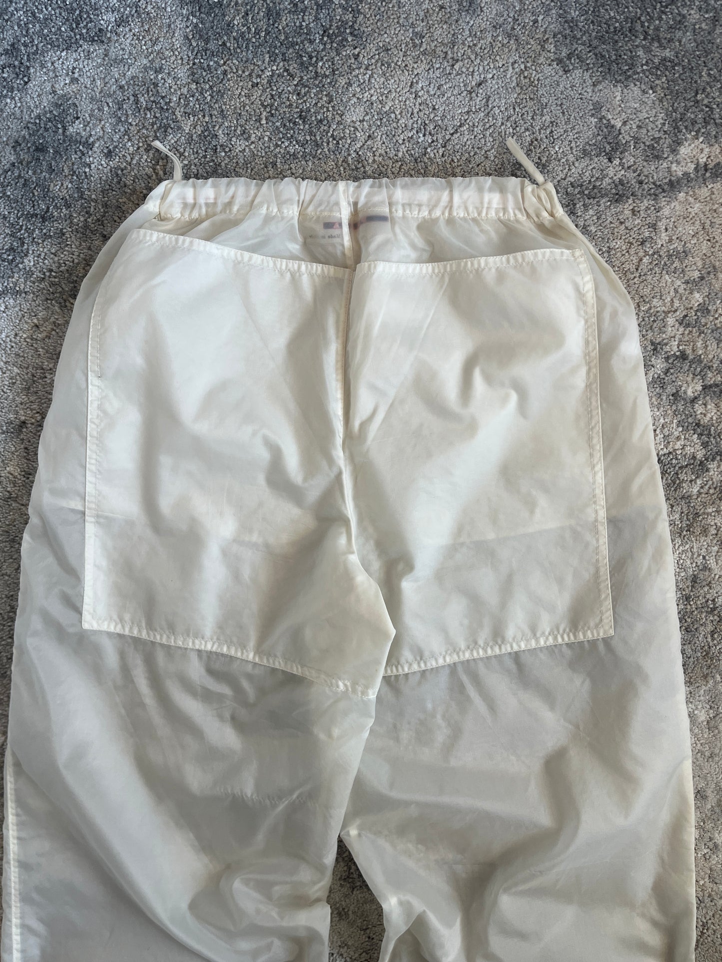 Prada SS1999 transparent nylon pants