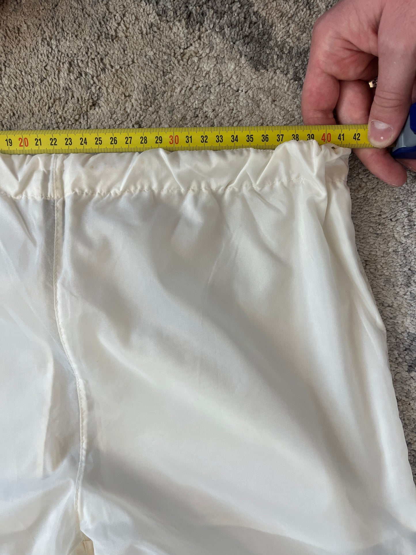 Prada SS1999 transparent nylon pants